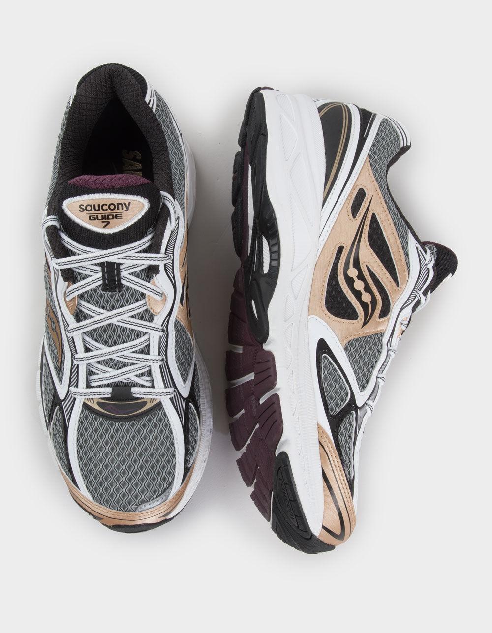 SAUCONY ProGrid Guide 7 Mens Shoes - WHITE/GOLD Product Image
