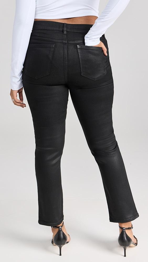DL1961 Mara Straight: Mid Rise Instasculpt Ankle Jeans | Shopbop Product Image