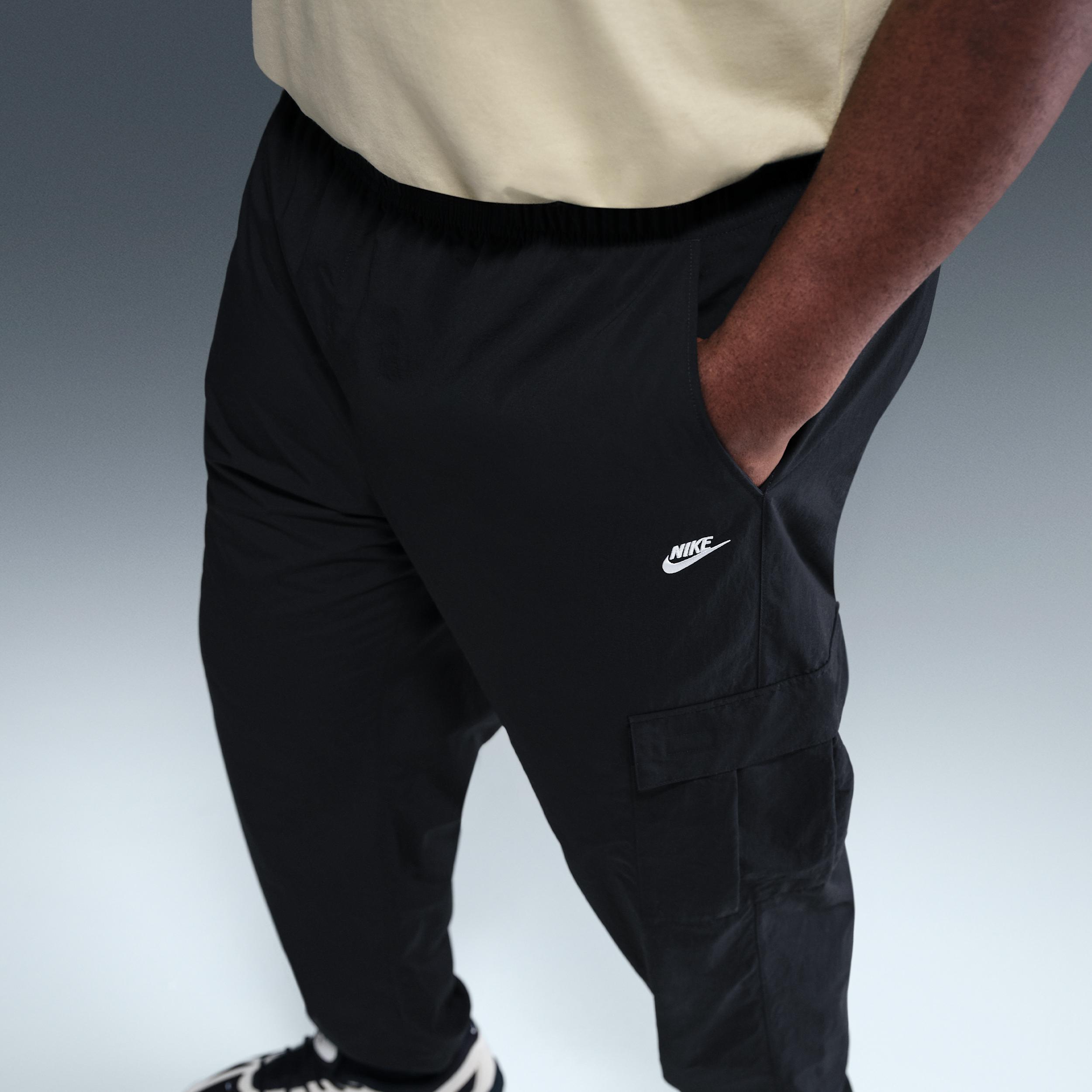 Nike Mens Club Woven Cargo Pants | HJ1990-010 Product Image
