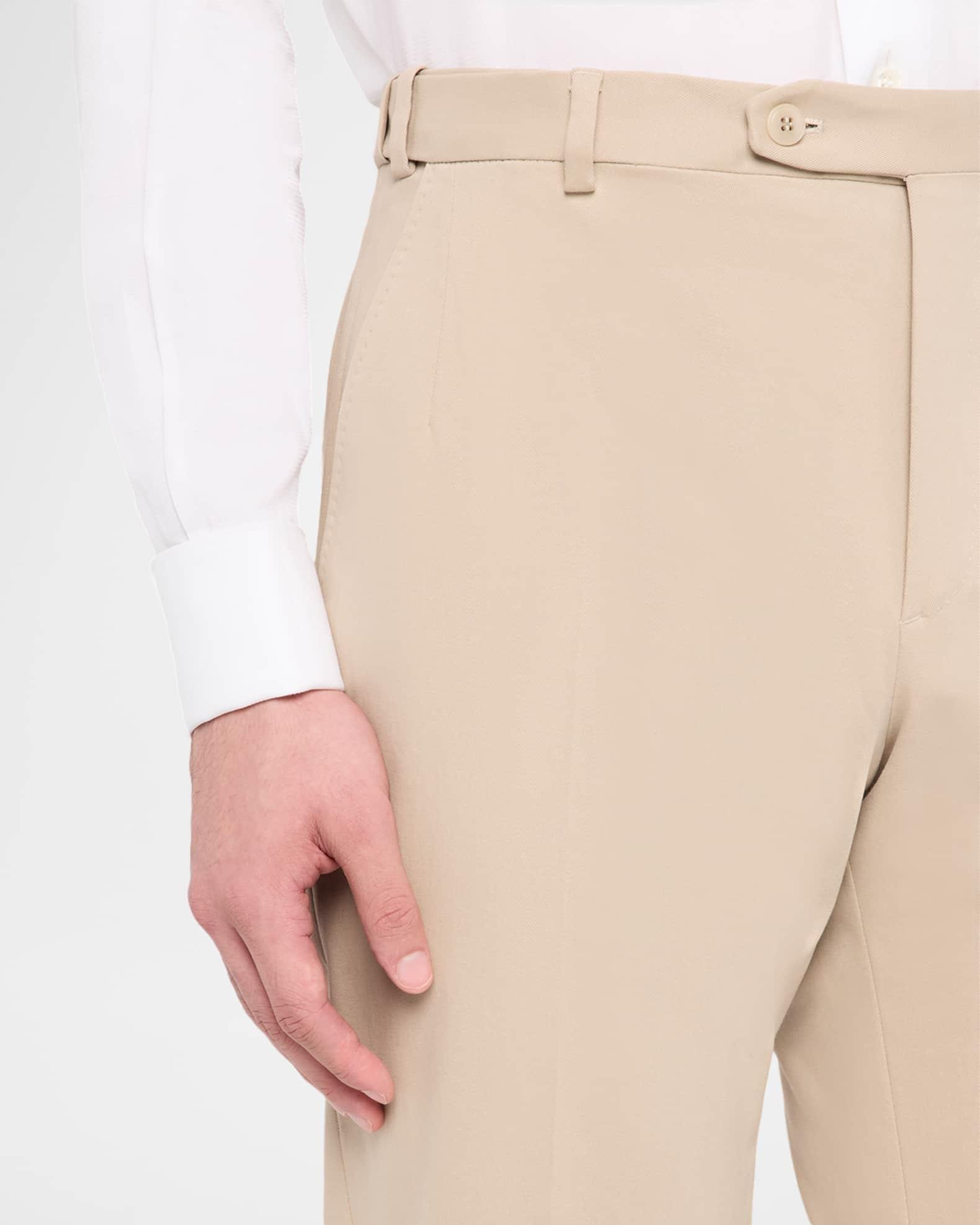 Men's Twill Modern-Fit Formal Pants Product Image