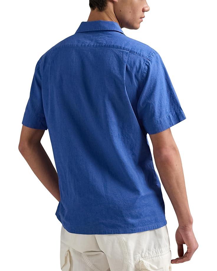 Textured Cotton-linen Shirt Sweater Product Image