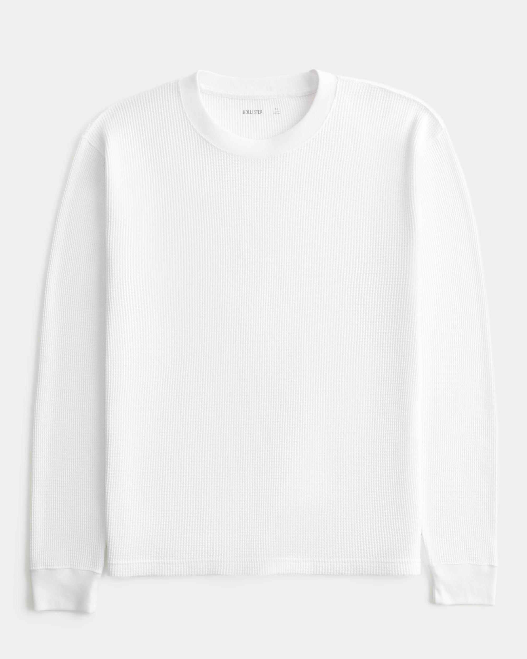 Long-Sleeve Thermal Crew T-Shirt Product Image