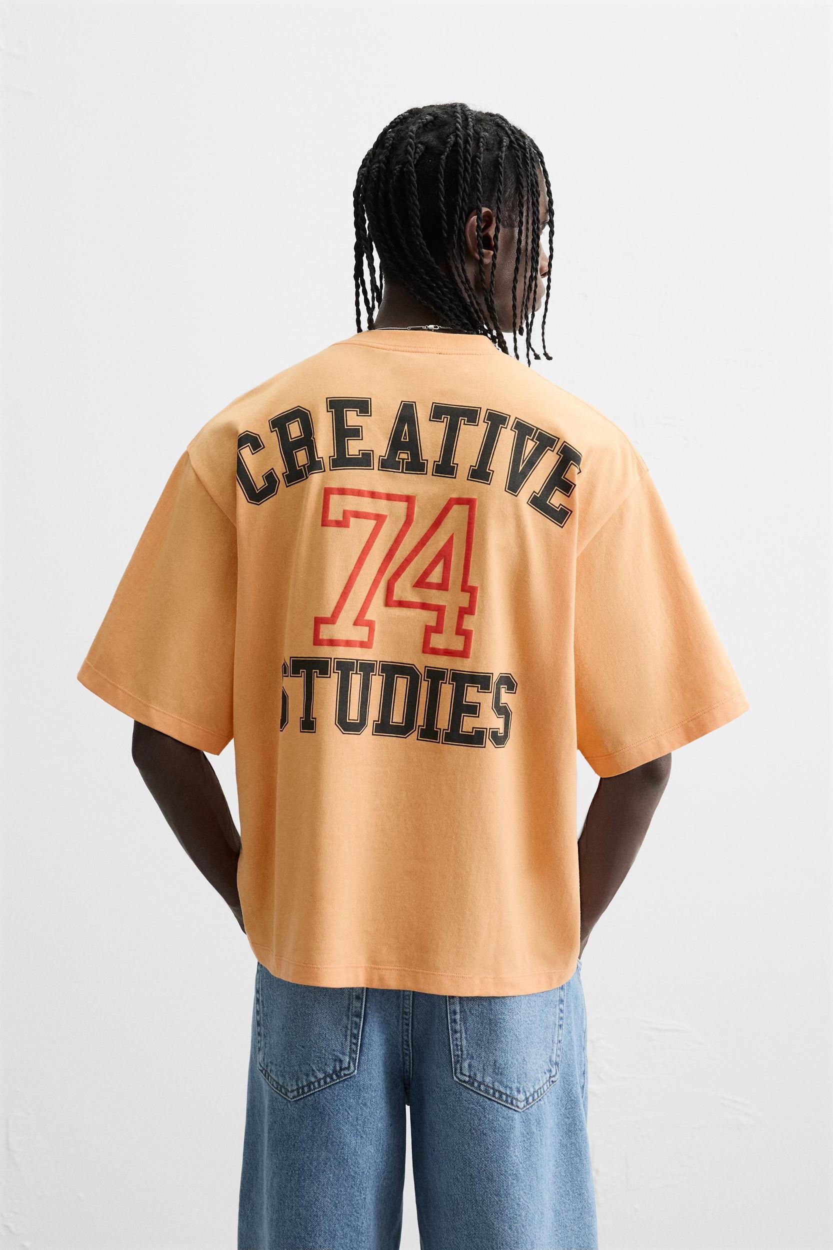 VARSITY PRINT T-SHIRT Product Image