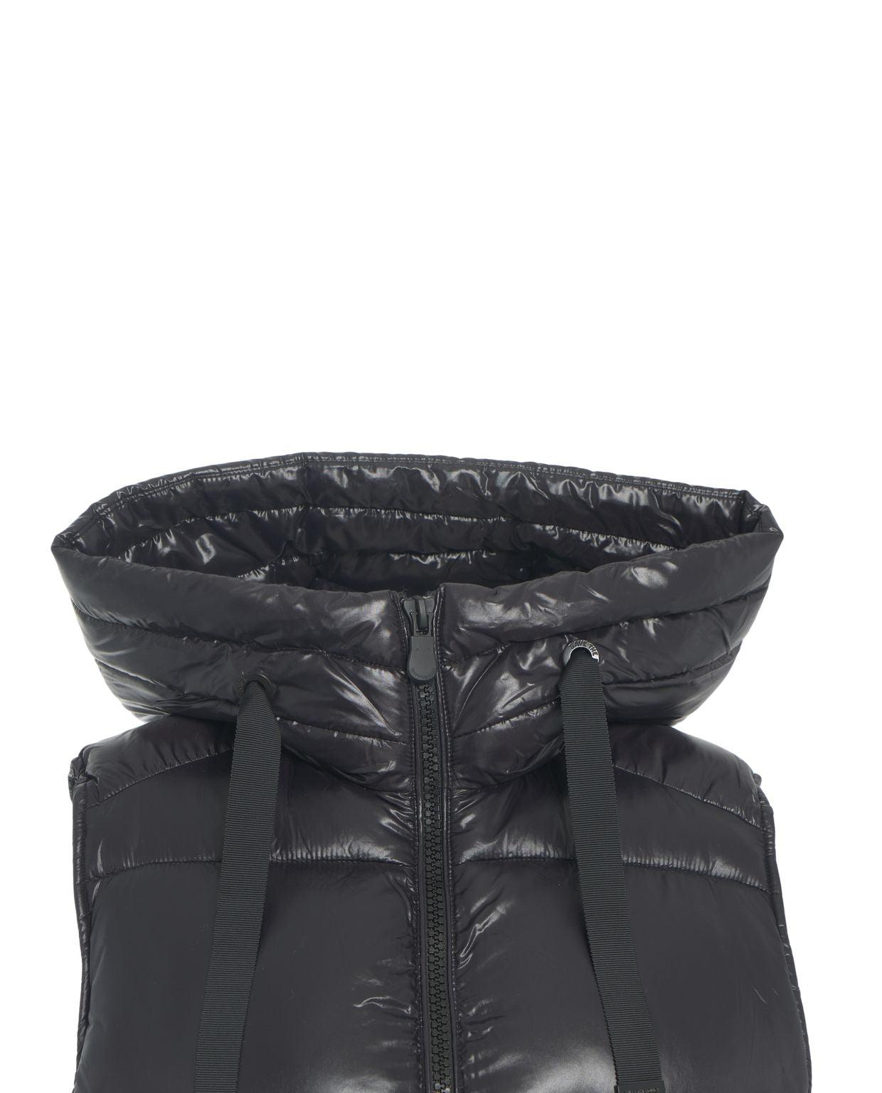 Long quilted vest Product Image