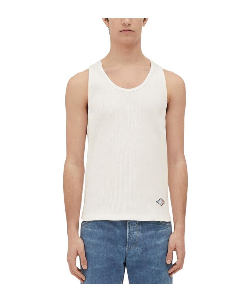 BOTTEGA VENETA Slim Fit Cotton T-shirt In White Product Image