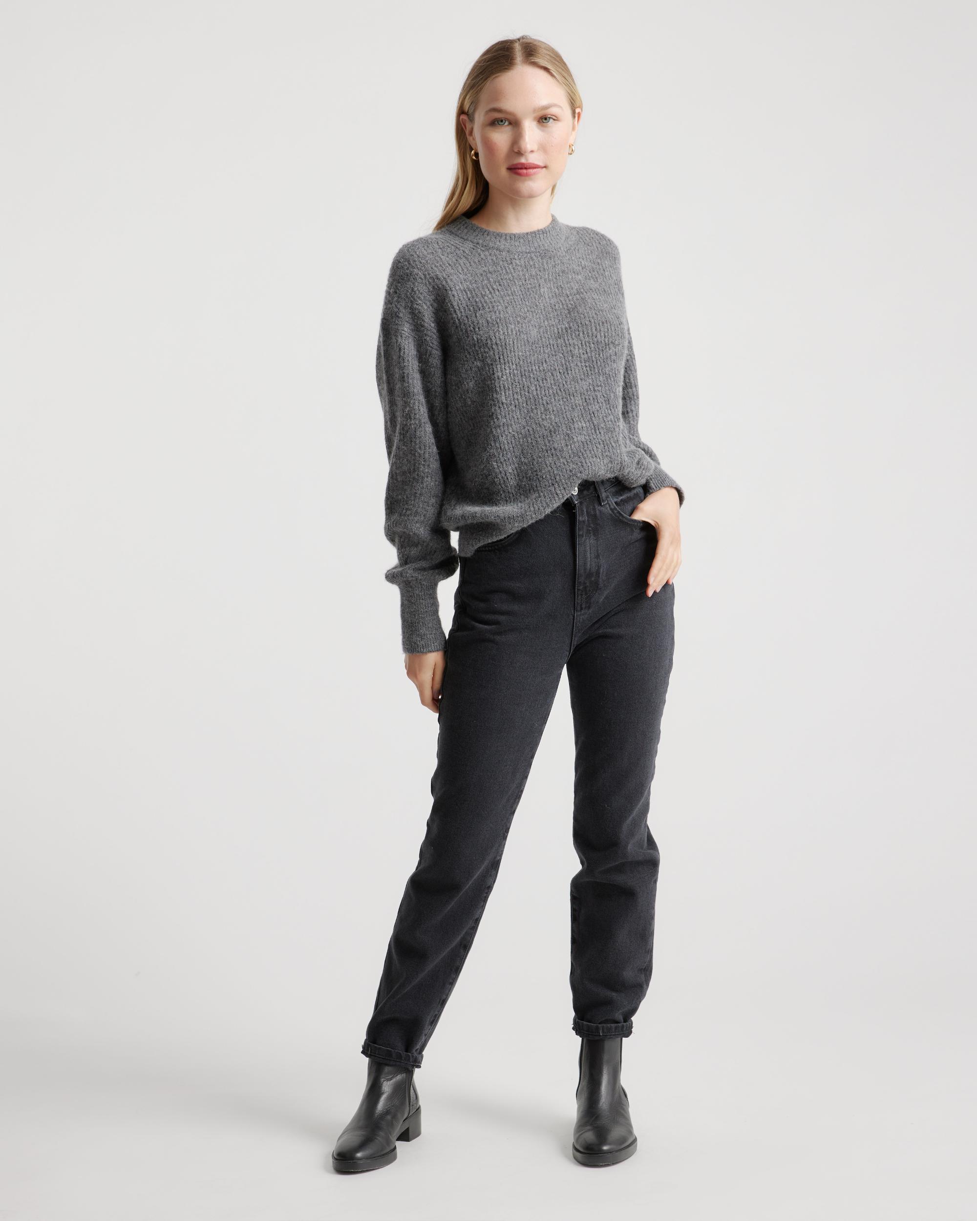 Quince | Women's Alpaca Crewneck Sweater Product Image