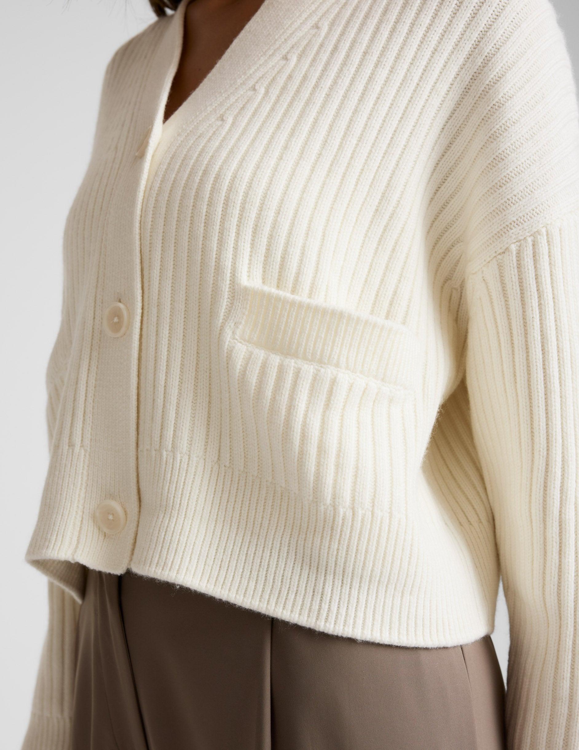 Wool Blend Cardigan Product Image