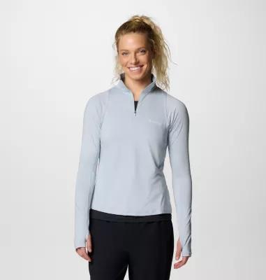Columbia Women's Weekend Ascent Half Zip Shirt- Product Image