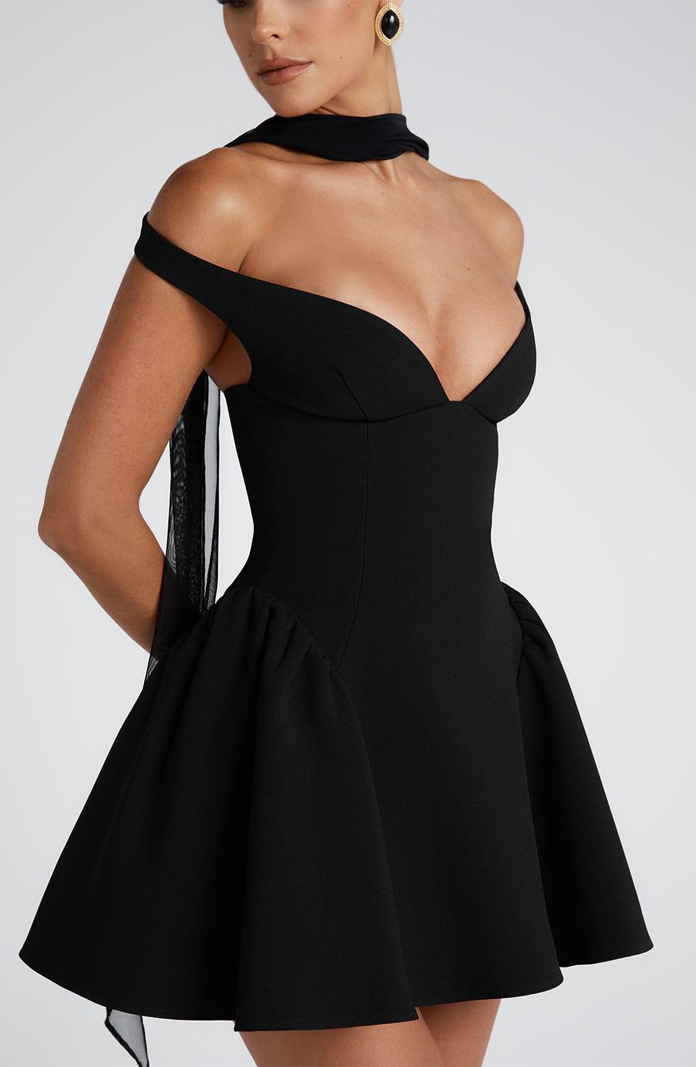 Marla Mini Dress - Black Product Image