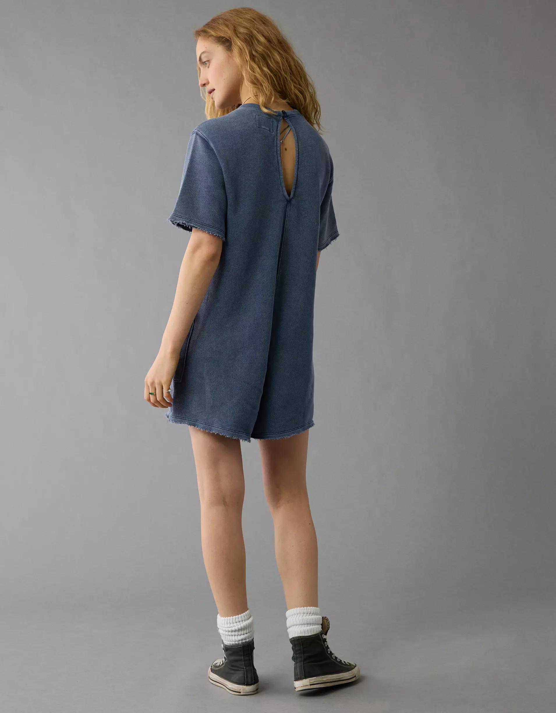 AE Saltwash Relaxed T-Shirt Romper Product Image
