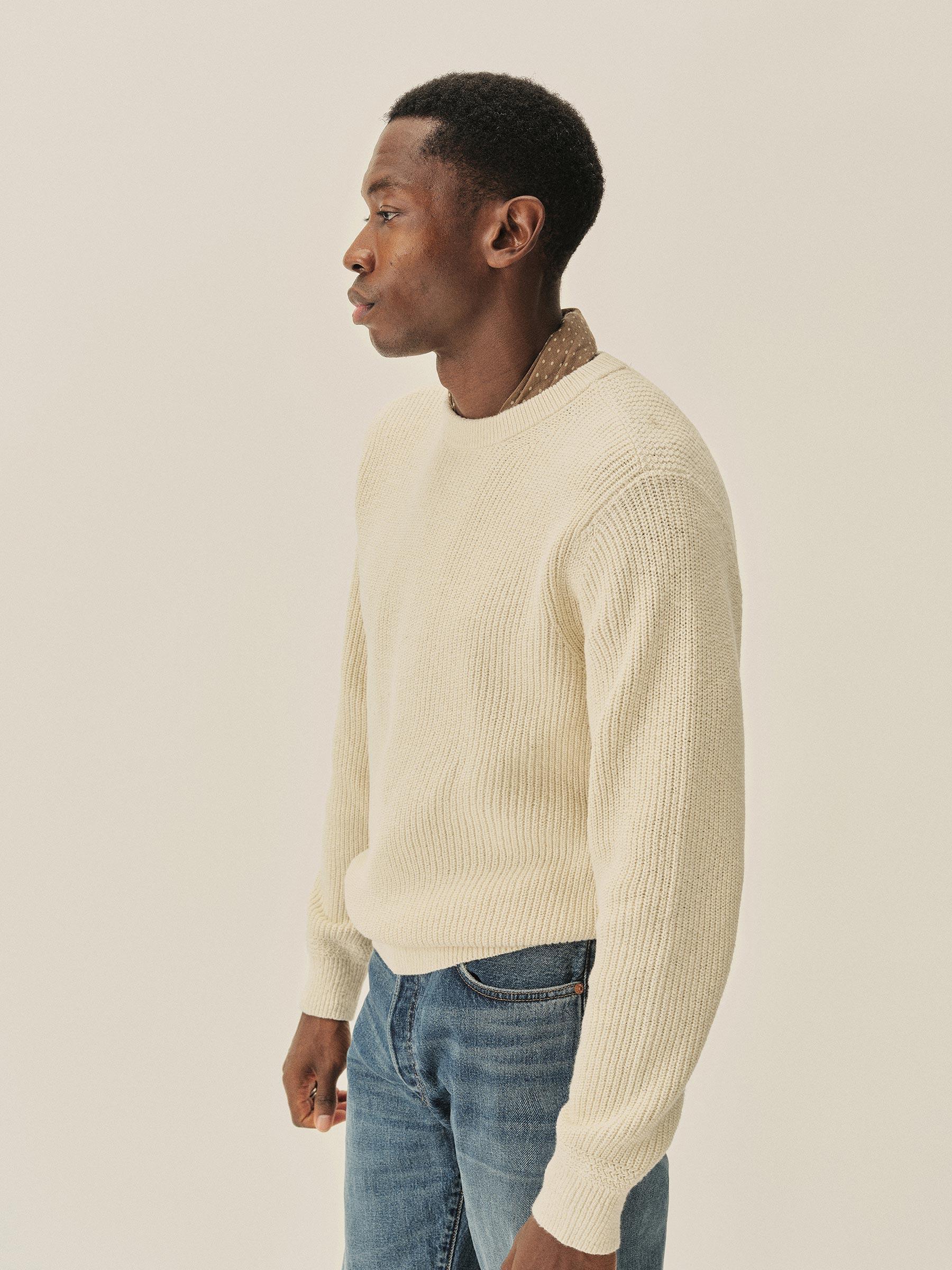 Sand Dollar Seafarer Cotton Rib Crew Product Image