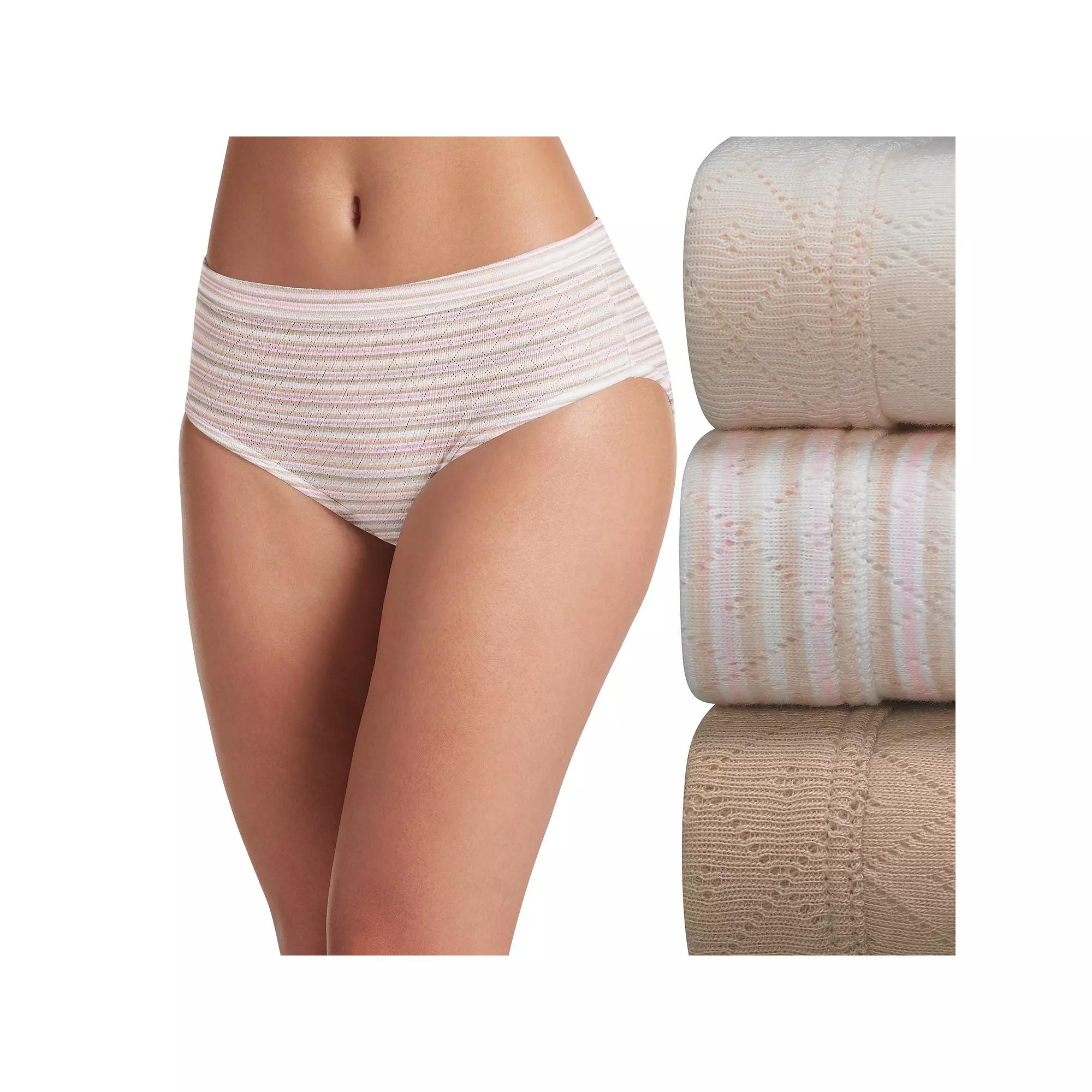 Women's Jockey® 3-pk. Elance Breathe Hipster Panty Set 1540,  Product Image