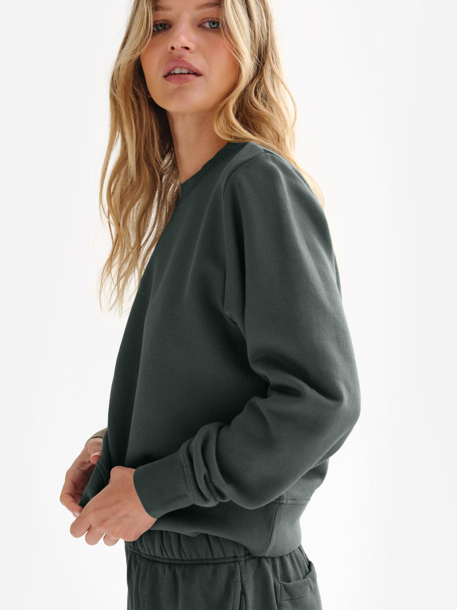 Organic Fleece Straight Leg Sweatpant Female Product Image