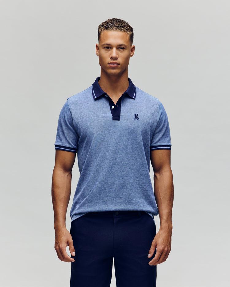 QUINTON TEXTURE PIQUE POLO Product Image