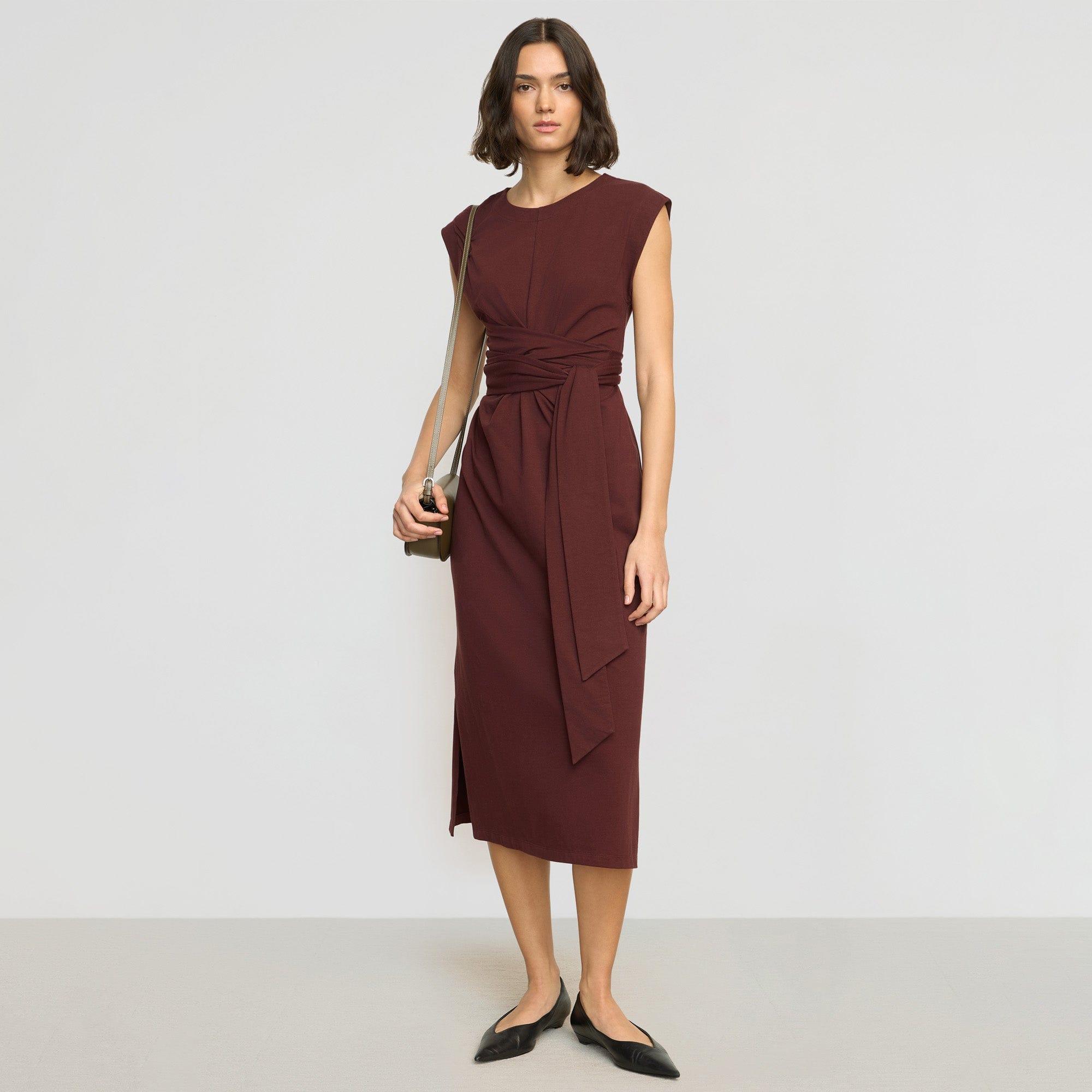 Fei Tie-Front Organic Cotton Dress Product Image