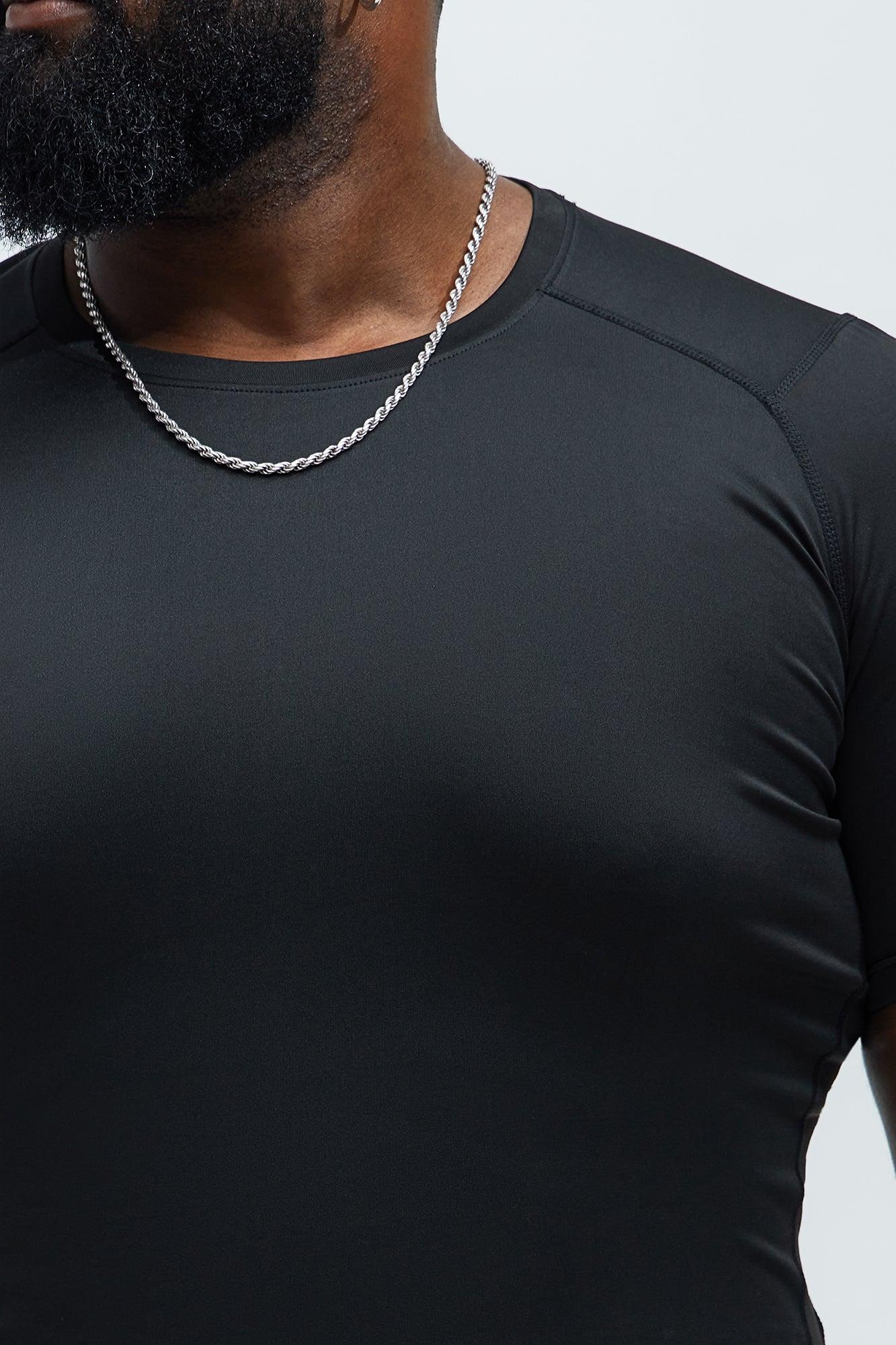 Vital Compression Tee - Black Product Image