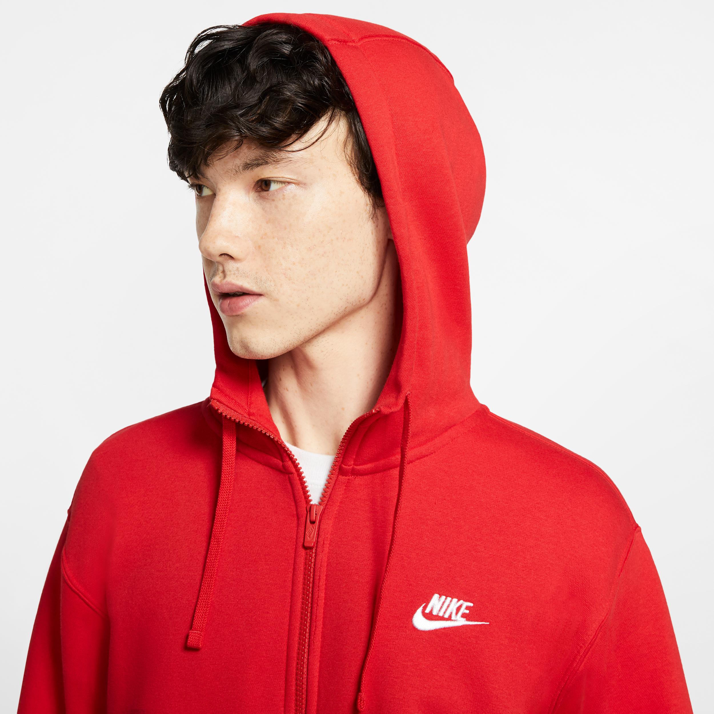 Nike Sportswear Club Fleece Men's Full-Zip Hoodie Product Image