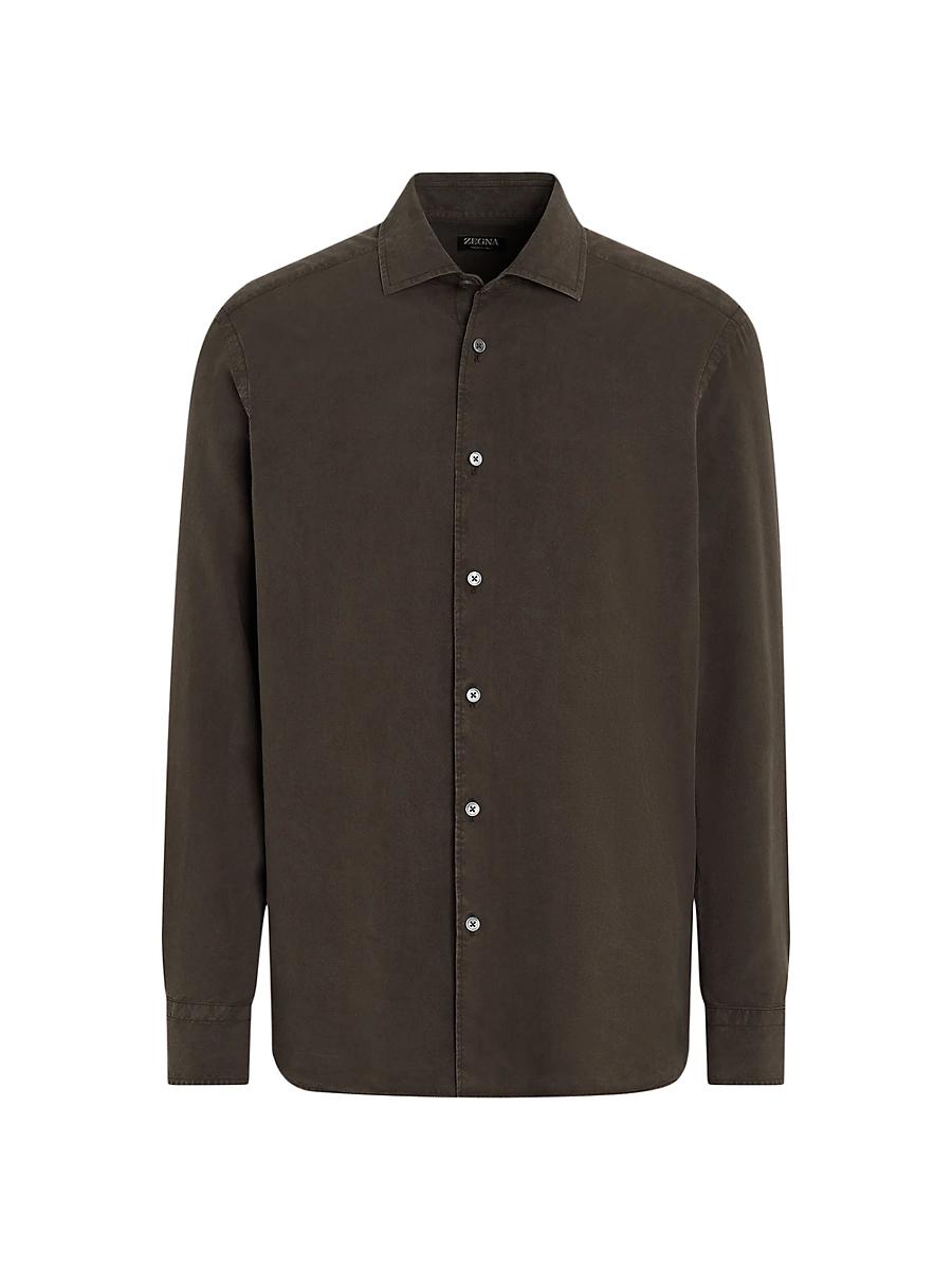 Mens Pure Silk Shirt Product Image