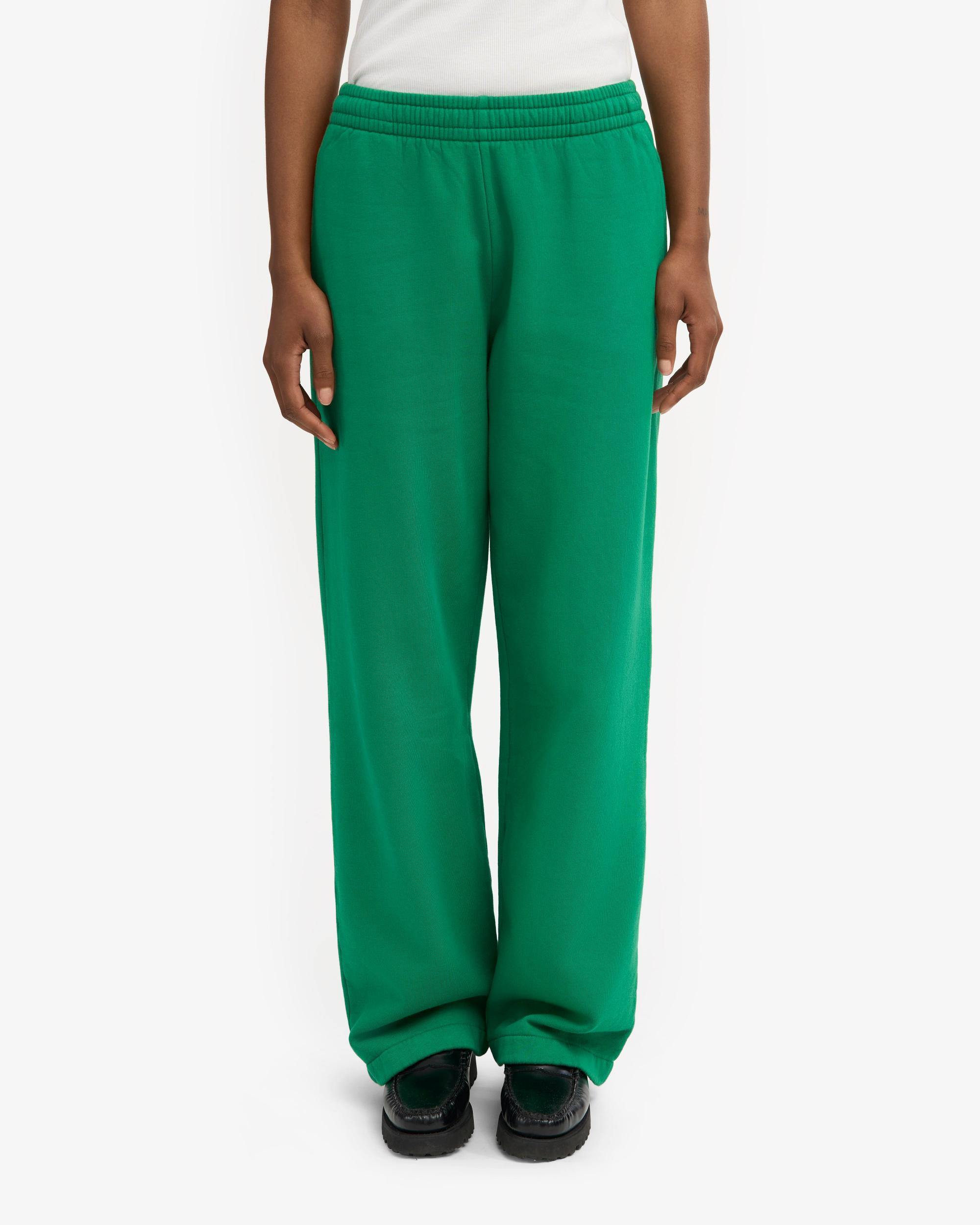 Organic Straight Leg Sweatpants - Pacific Blue Product Image