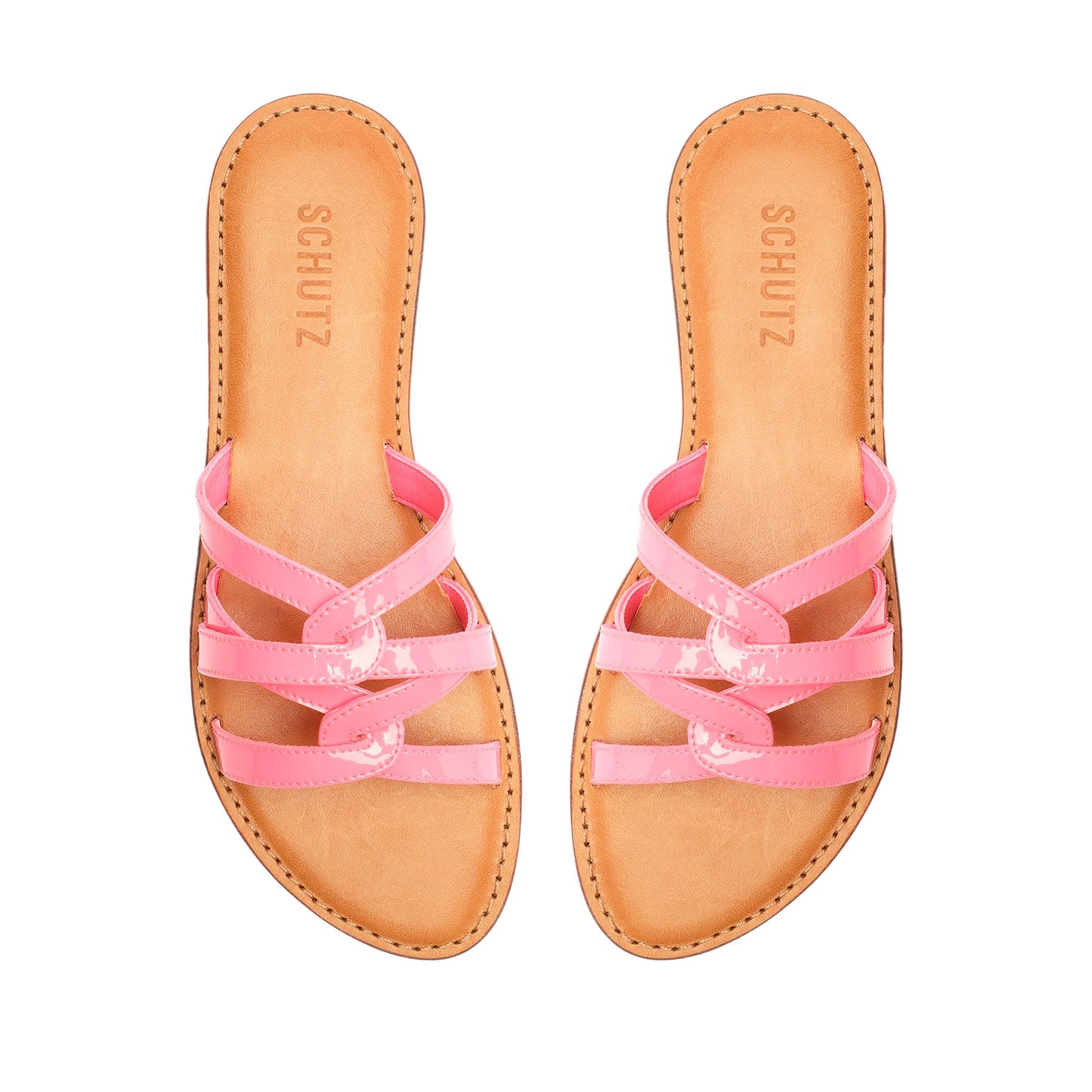 Lyta Patent Leather Sandal Female Product Image