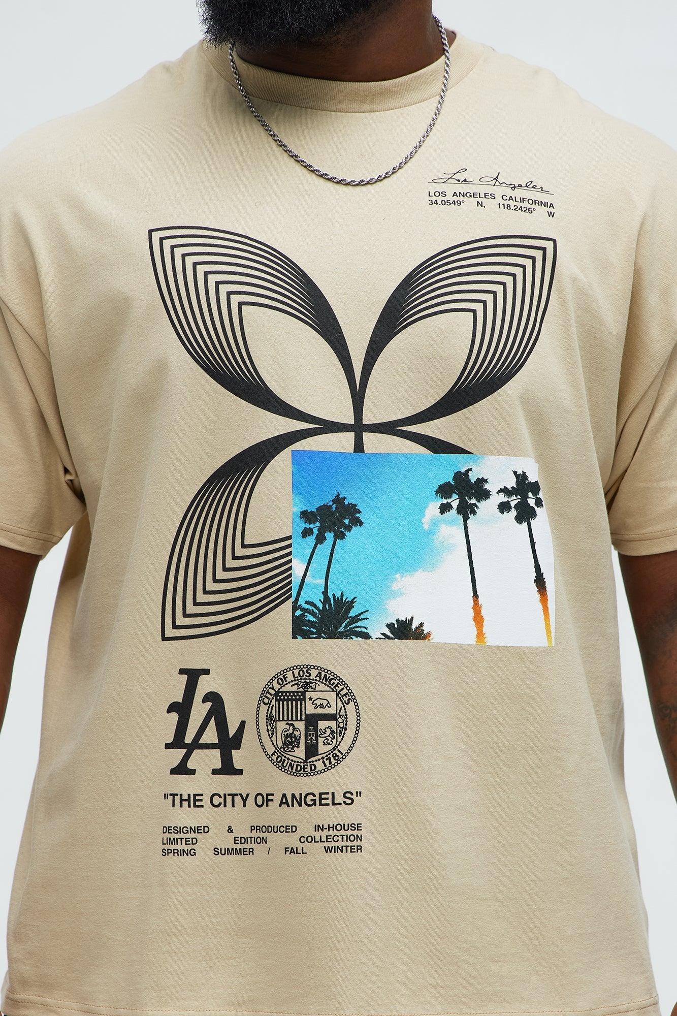 LA Lifestyle Short Sleeve Tee - Sand Product Image