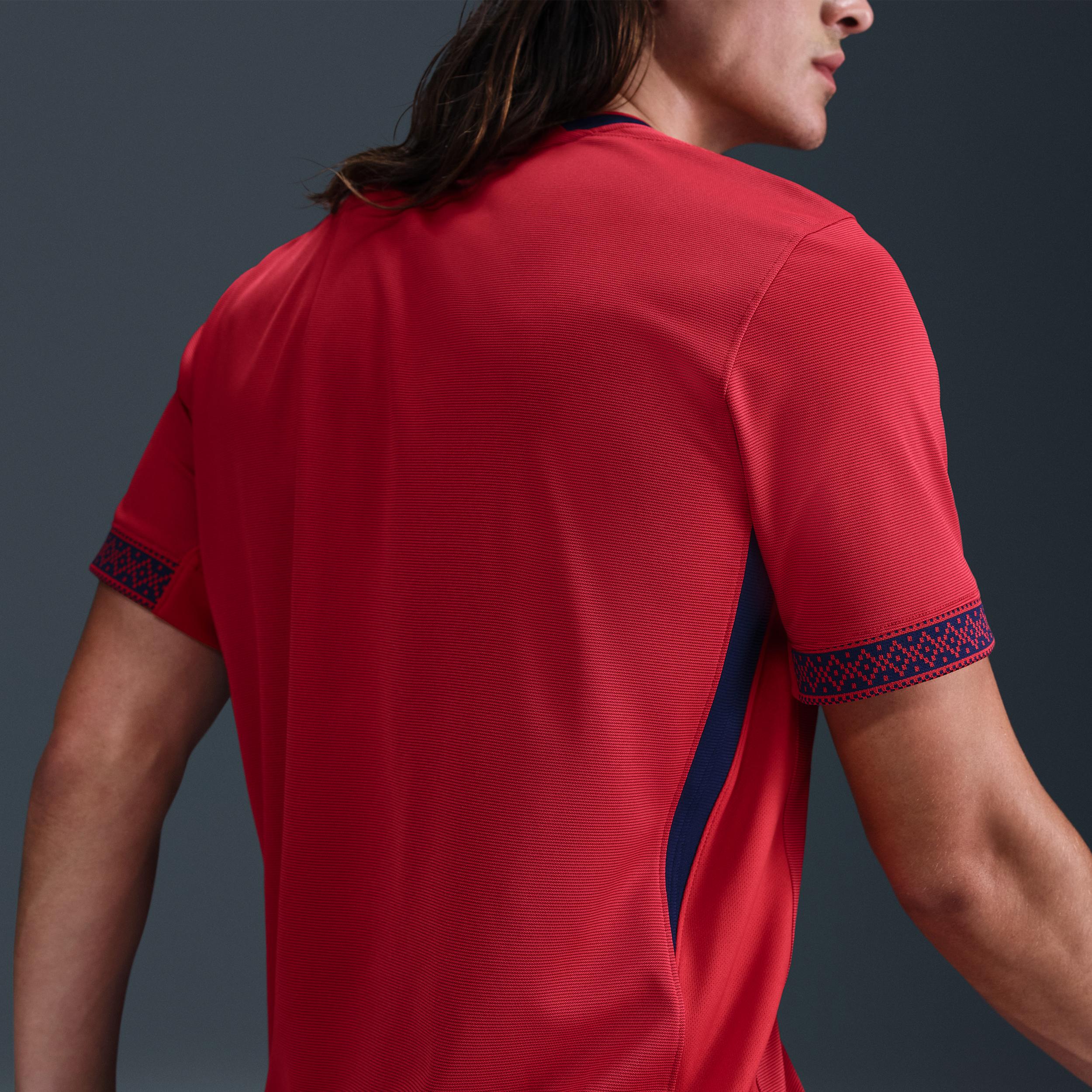 Norway 2025 Stadium Home (Team) Nike Men's Dri-FIT Soccer Replica Jersey Product Image