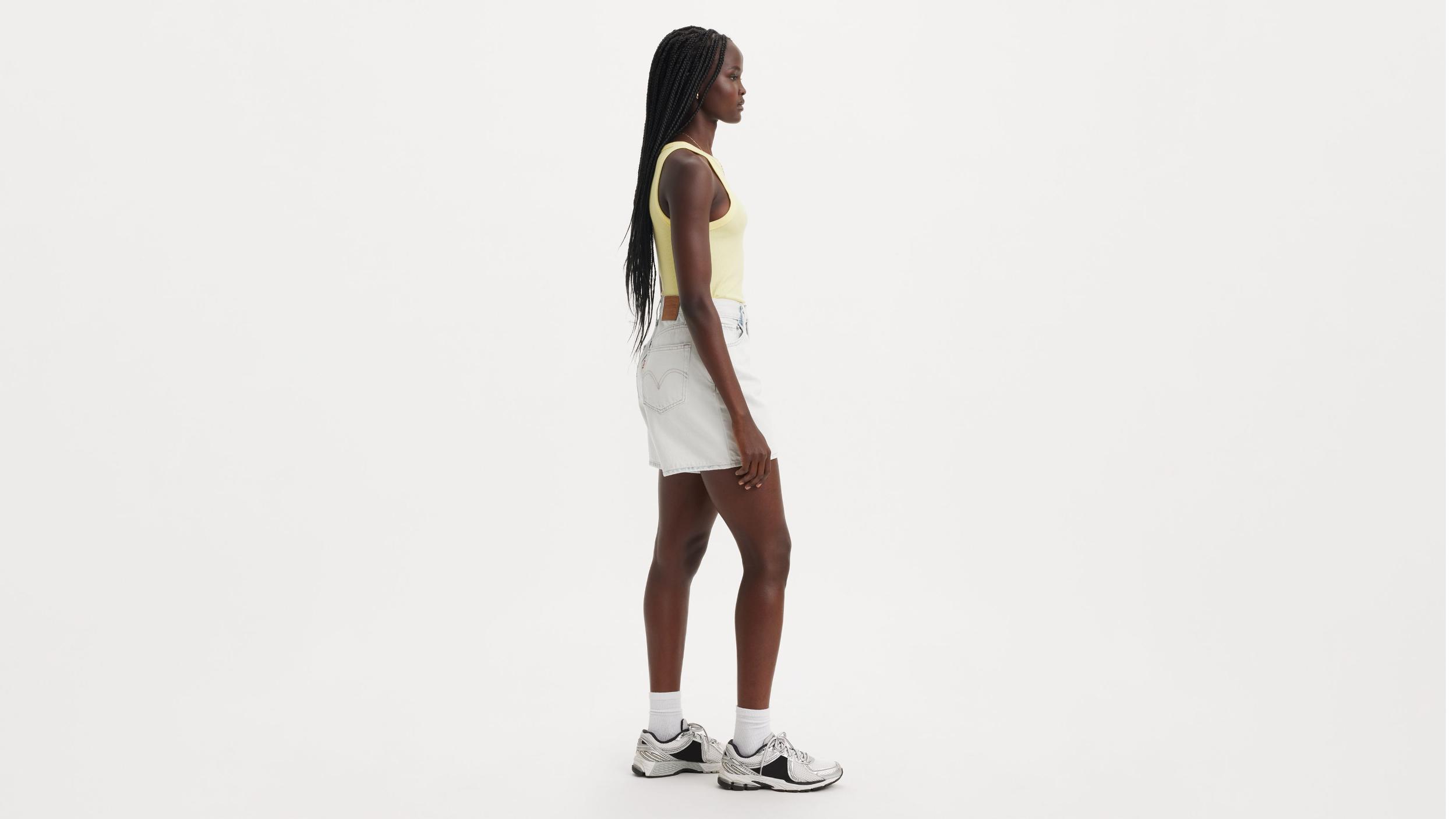 High Rise Baggy Women's Shorts Product Image