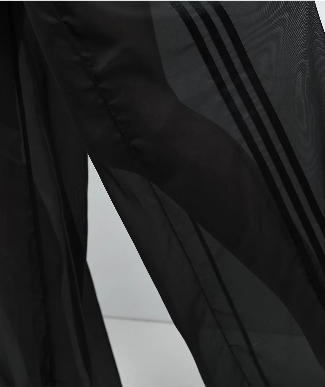 adidas adicolor Sheer Black Track Pants Product Image
