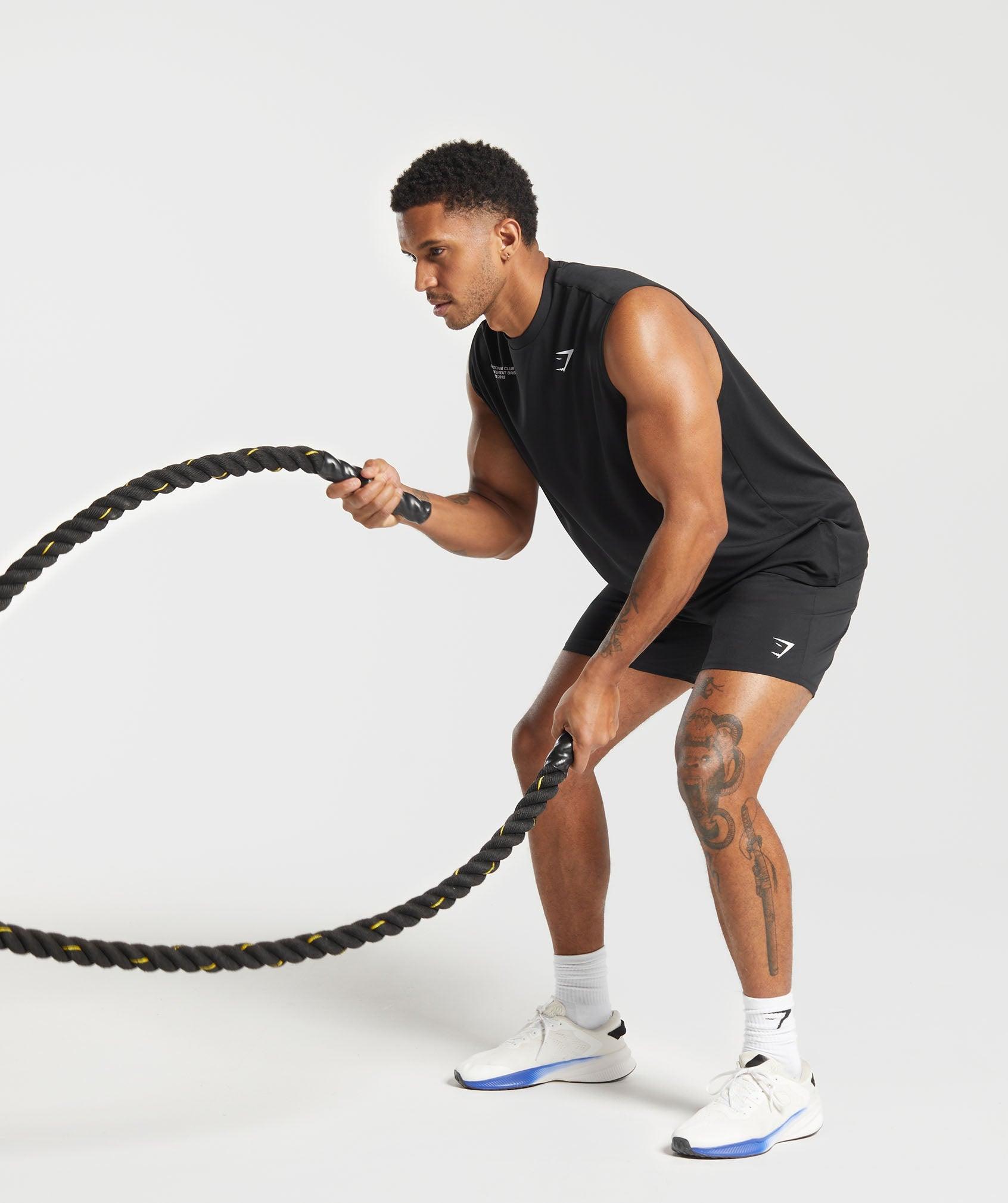 Gymshark Conditioning Club Tank - Black Male Product Image