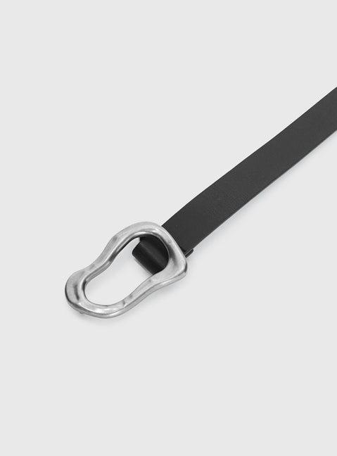 Leto Belt Black / Silver Product Image