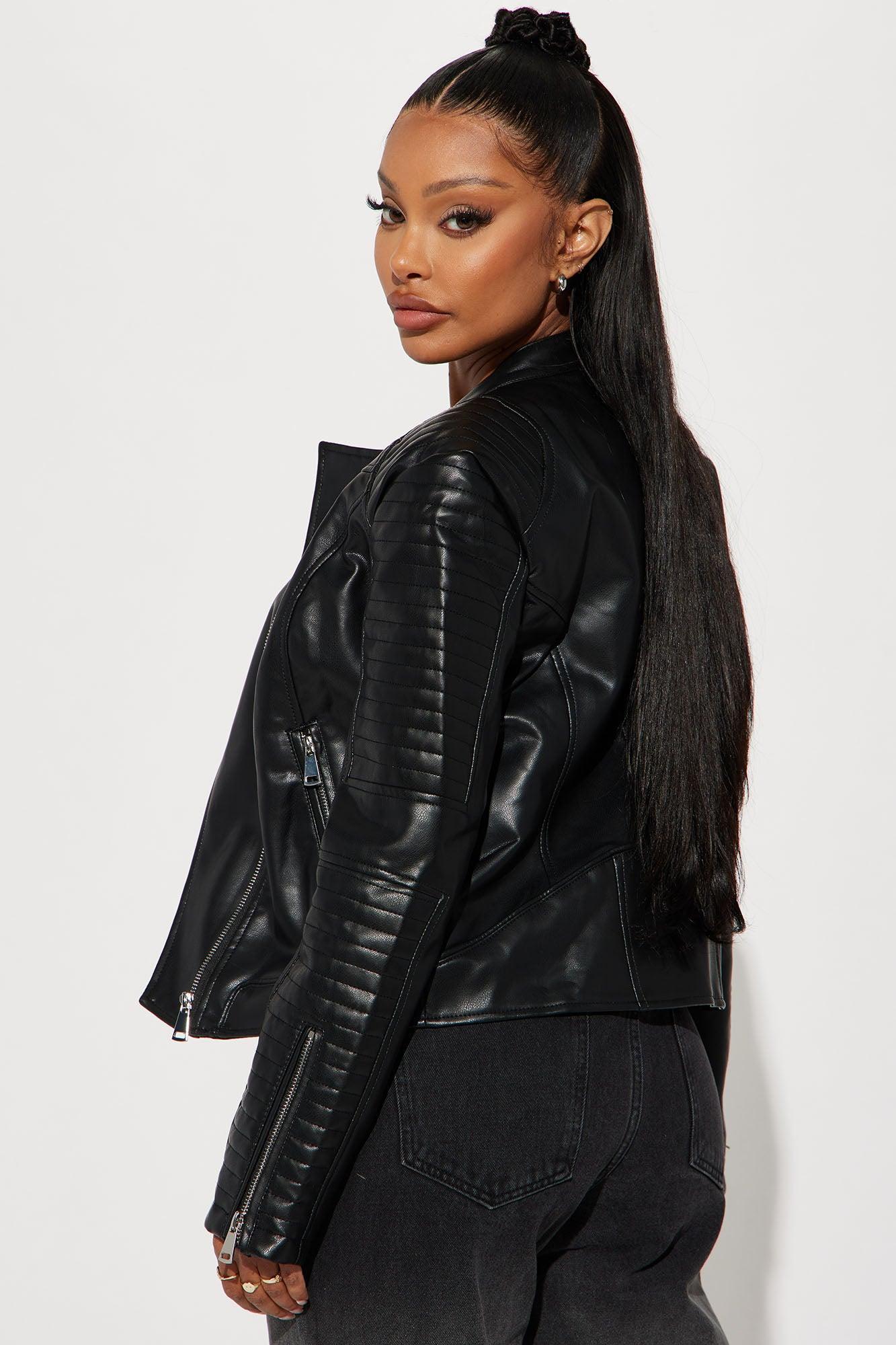 Mariah Moto Jacket - Black Product Image