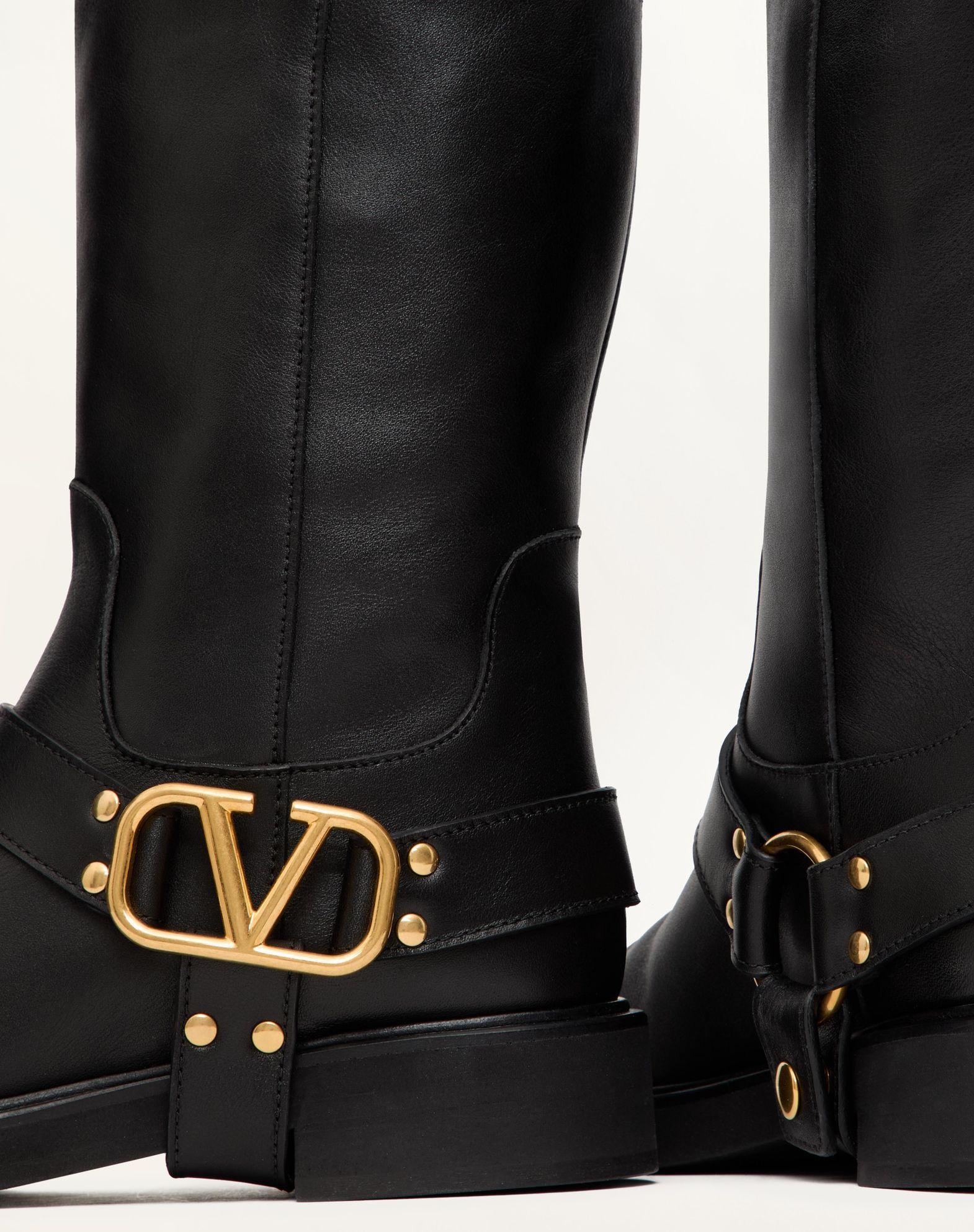 Vlogo Signature Calfskin Ankle Boot 30Mm Product Image