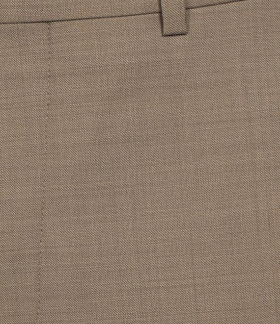 Cremieux Modern Fit Flat Front Sharkskin Pattern Dress Pants Product Image