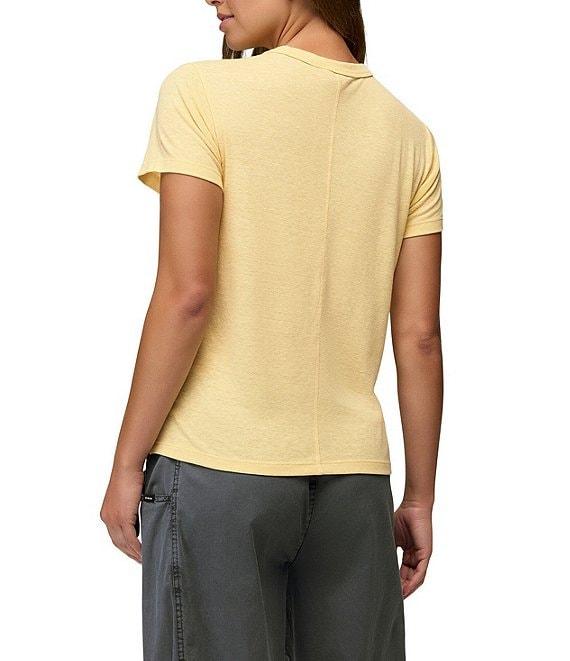 prAna Cozy Up Jersey Knit Crew Neck Short Sleeve Tee Product Image