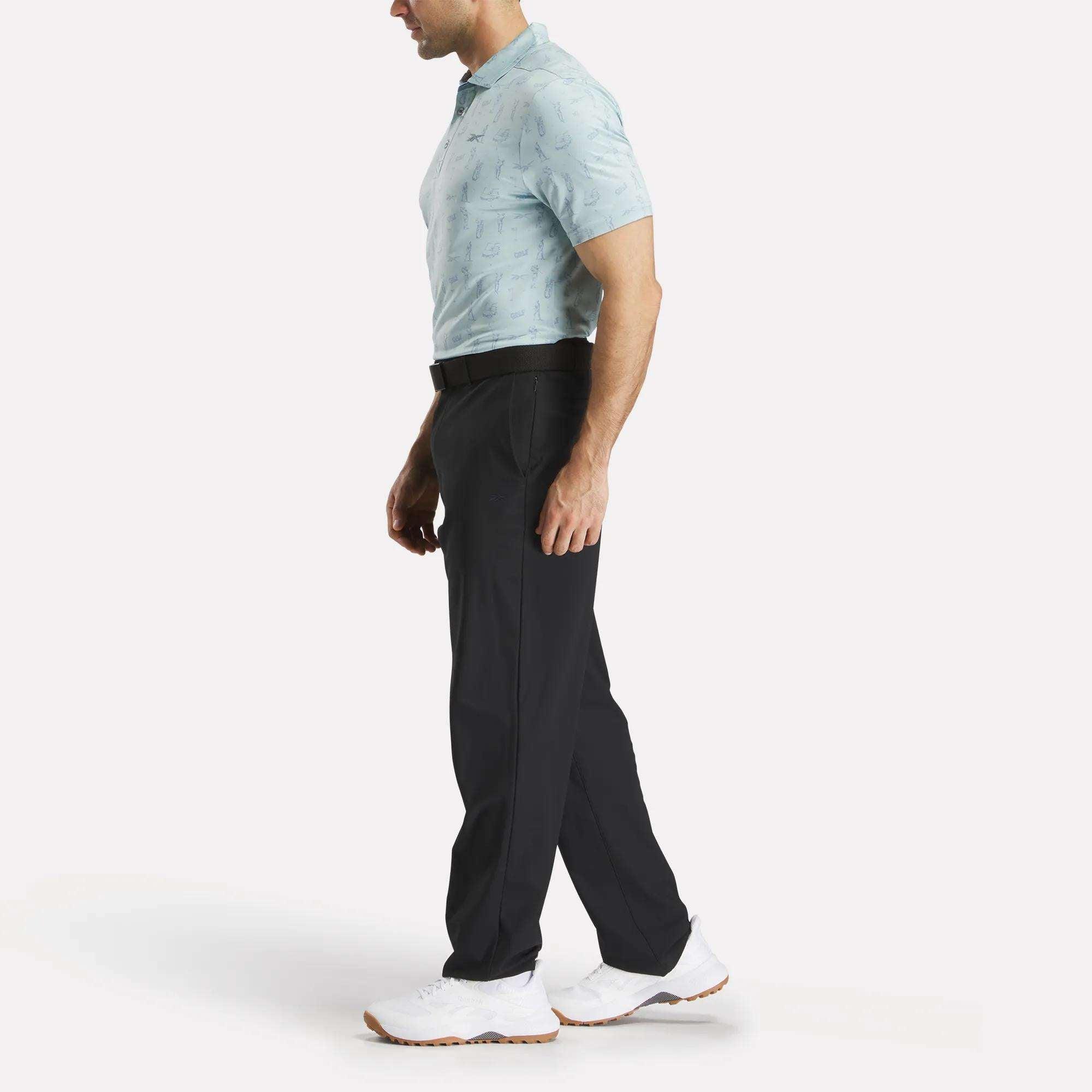 Short Sleeve Tournament Etching Print Polo Shirt Male Product Image