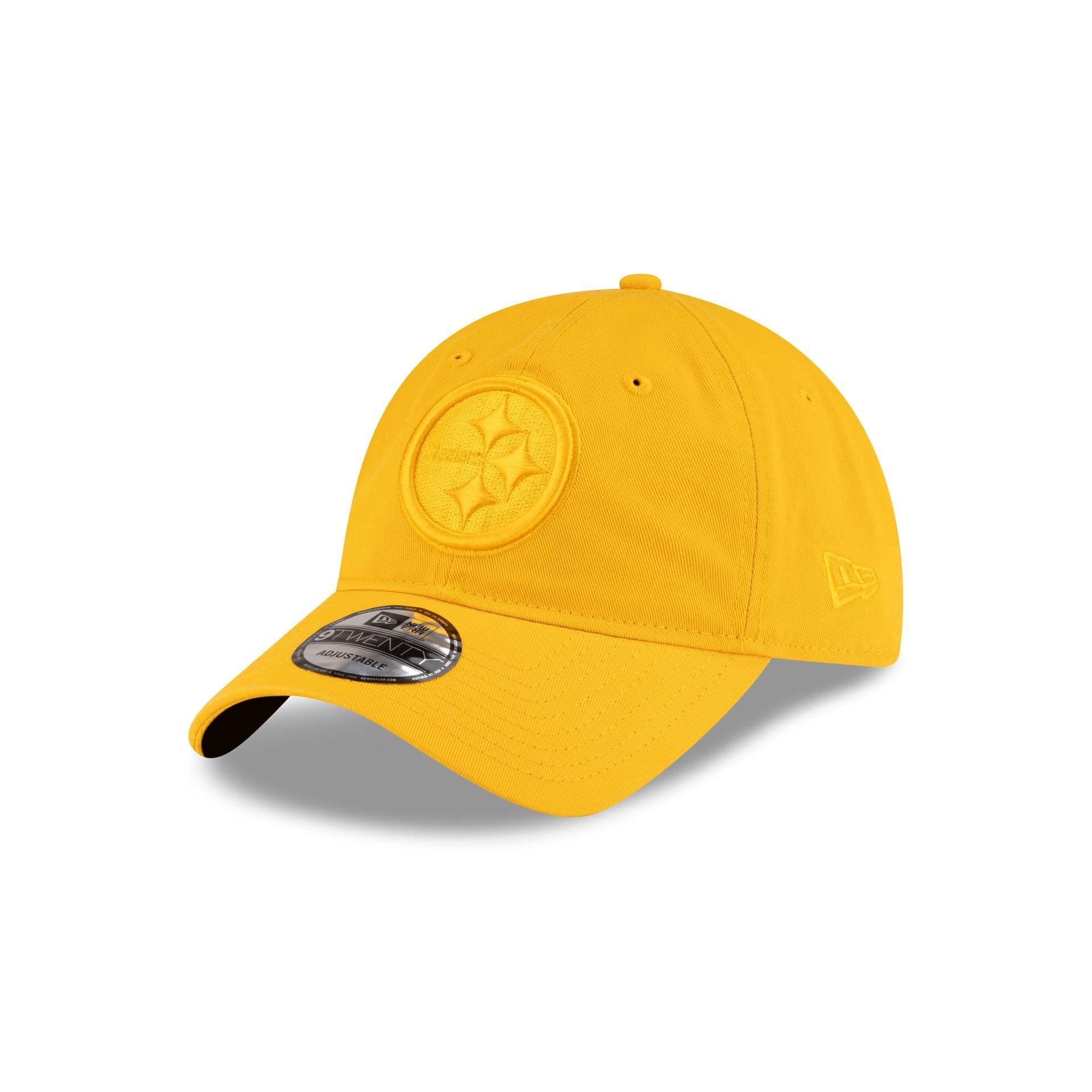 Pittsburgh Steelers Gold 9TWENTY Adjustable Hat Male Product Image