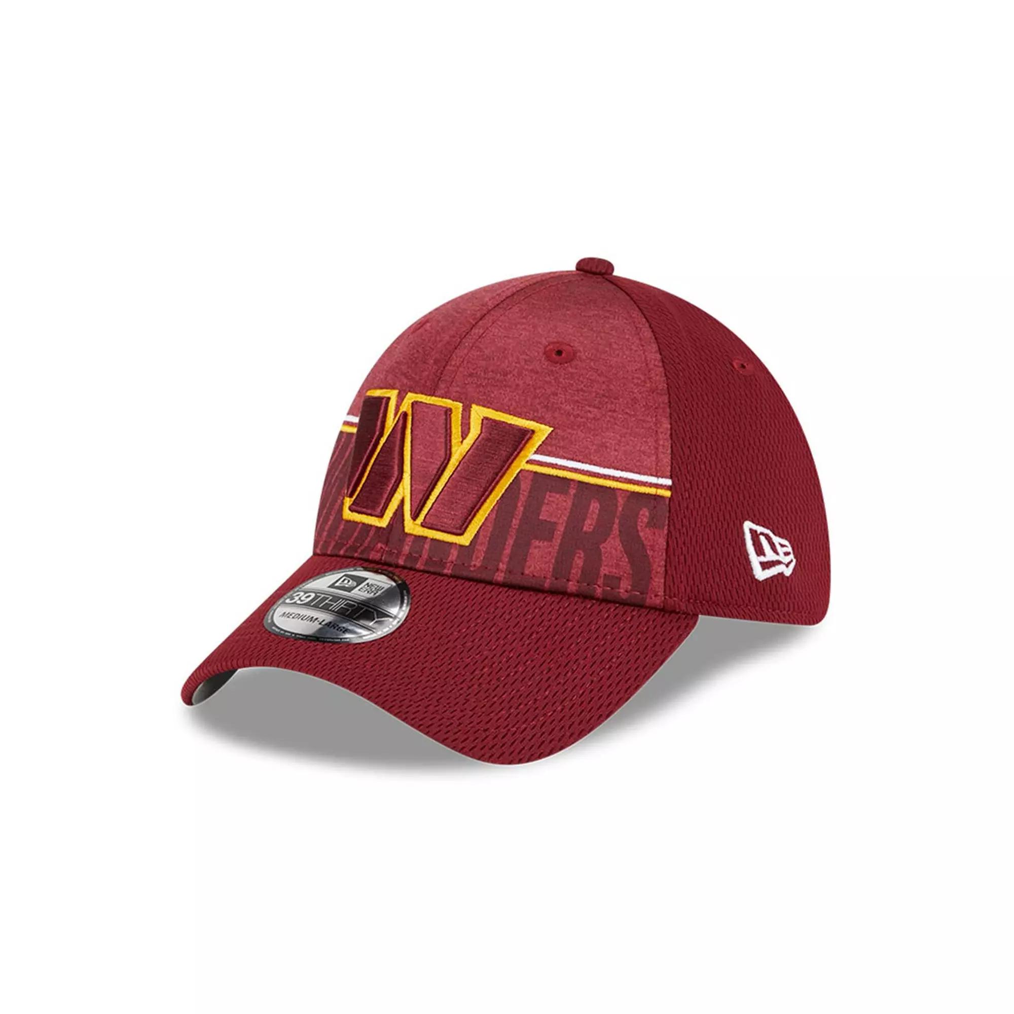 Men's New Era Burgundy Washington Commanders 2023 NFL Training Camp 39THIRTY Flex Fit Hat,  Product Image