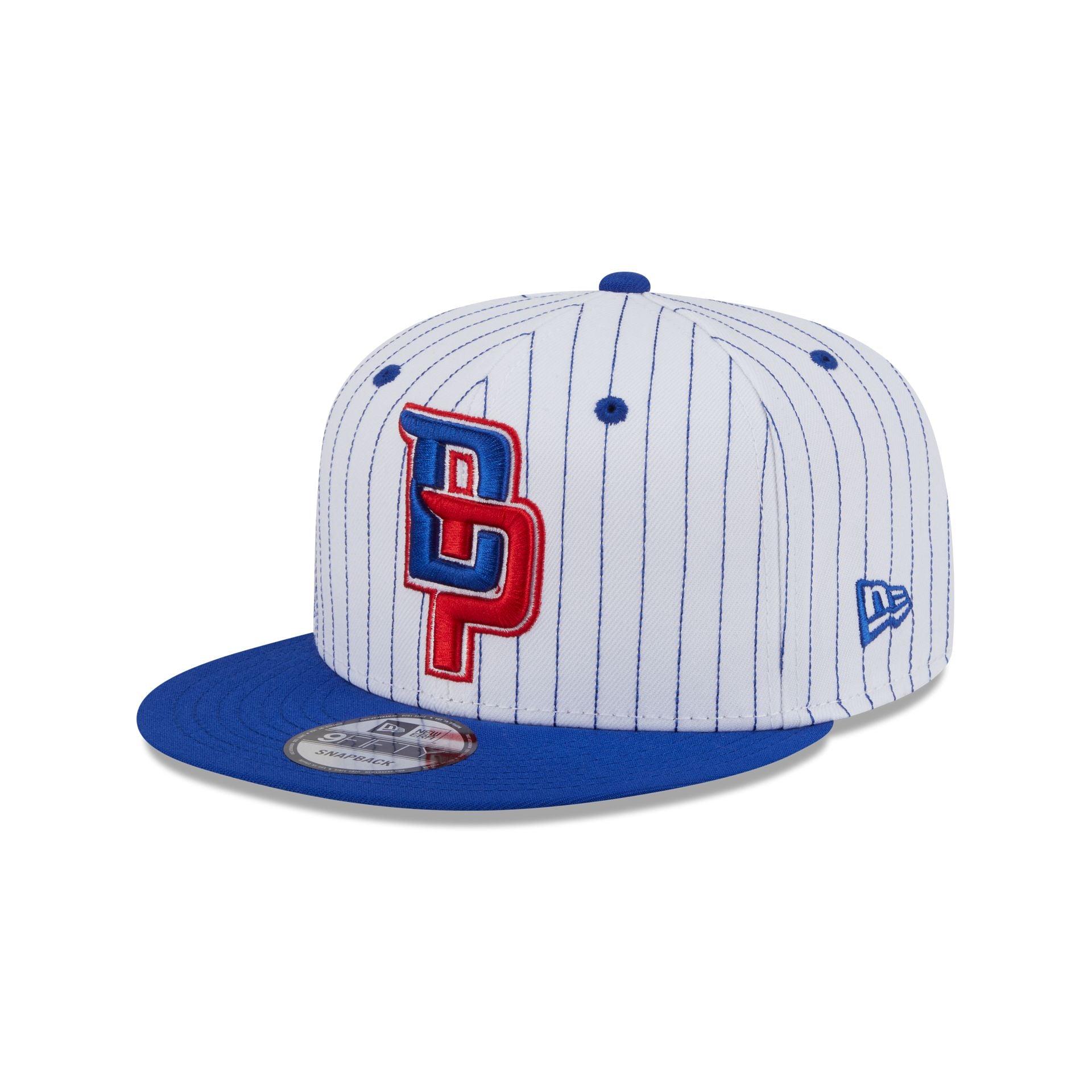 Detroit Pistons Deceptor Pinstripe 9FIFTY Snapback Hat Male Product Image
