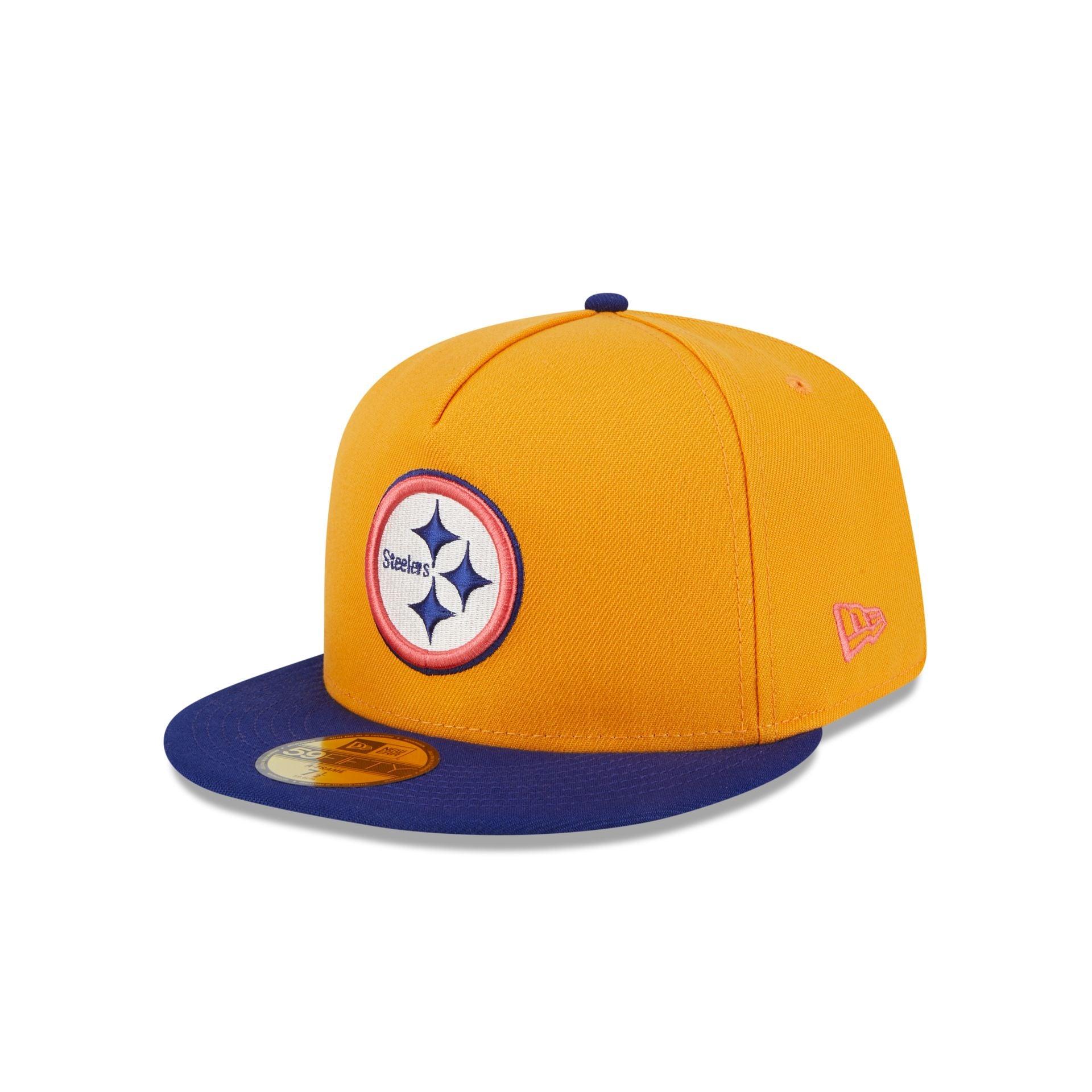 Pittsburgh Steelers Gold 59FIFTY A-Frame Fitted Hat Male Product Image