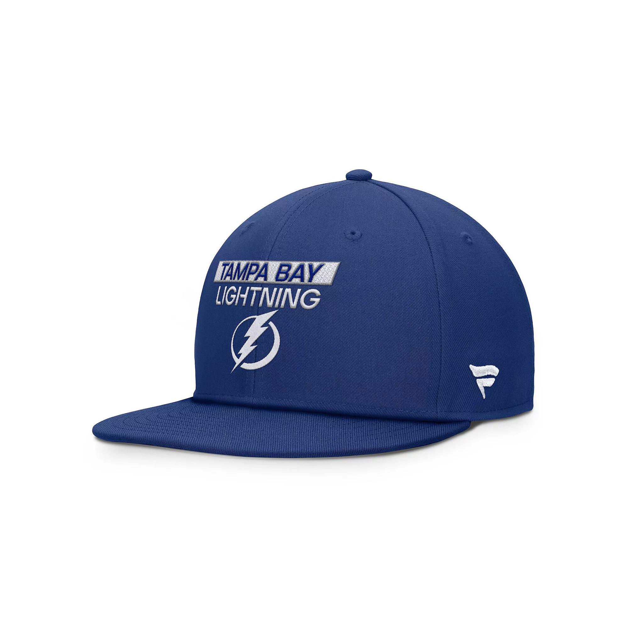 Men's Fanatics Blue Tampa Bay Lightning Authentic Pro Prime Snapback Hat, Lgh Blue Product Image