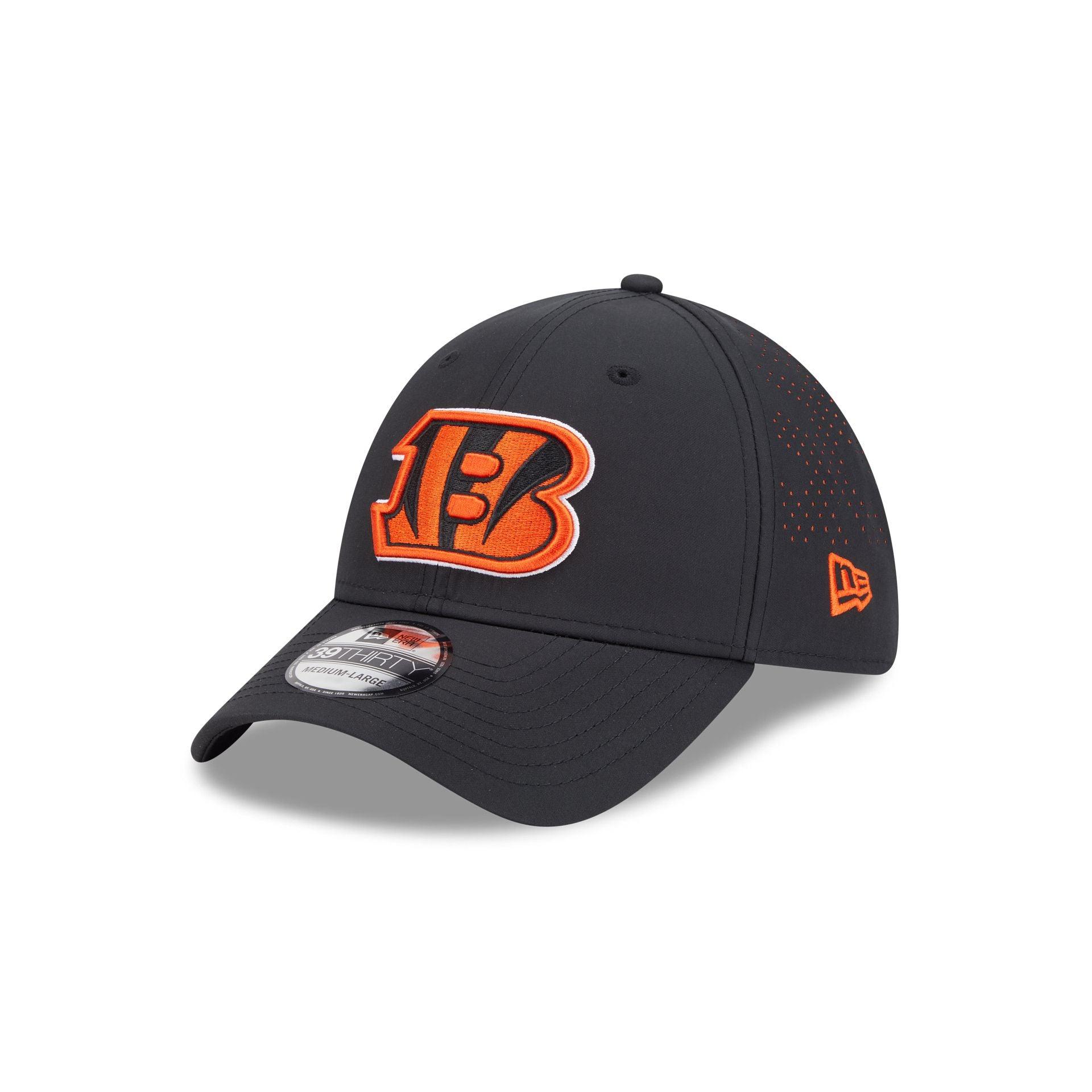 Cincinnati Bengals Night 39THIRTY Stretch Fit Hat Male Product Image