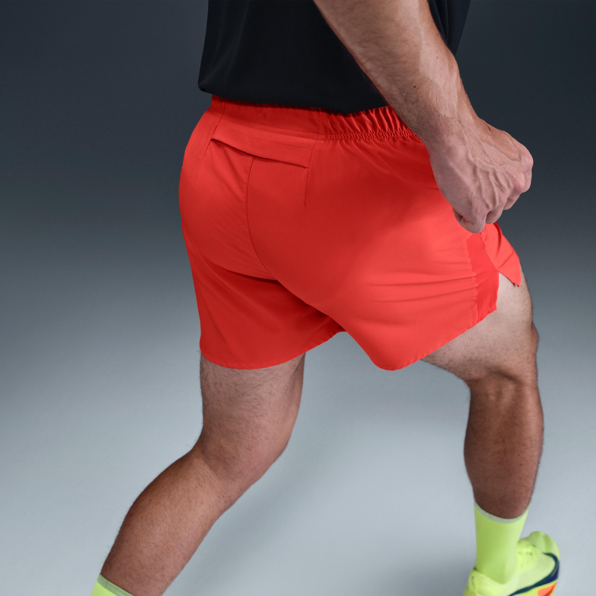 Nike Mens Challenger Dri-FIT 5 Brief-Lined Running Shorts | DV9363-635 Product Image
