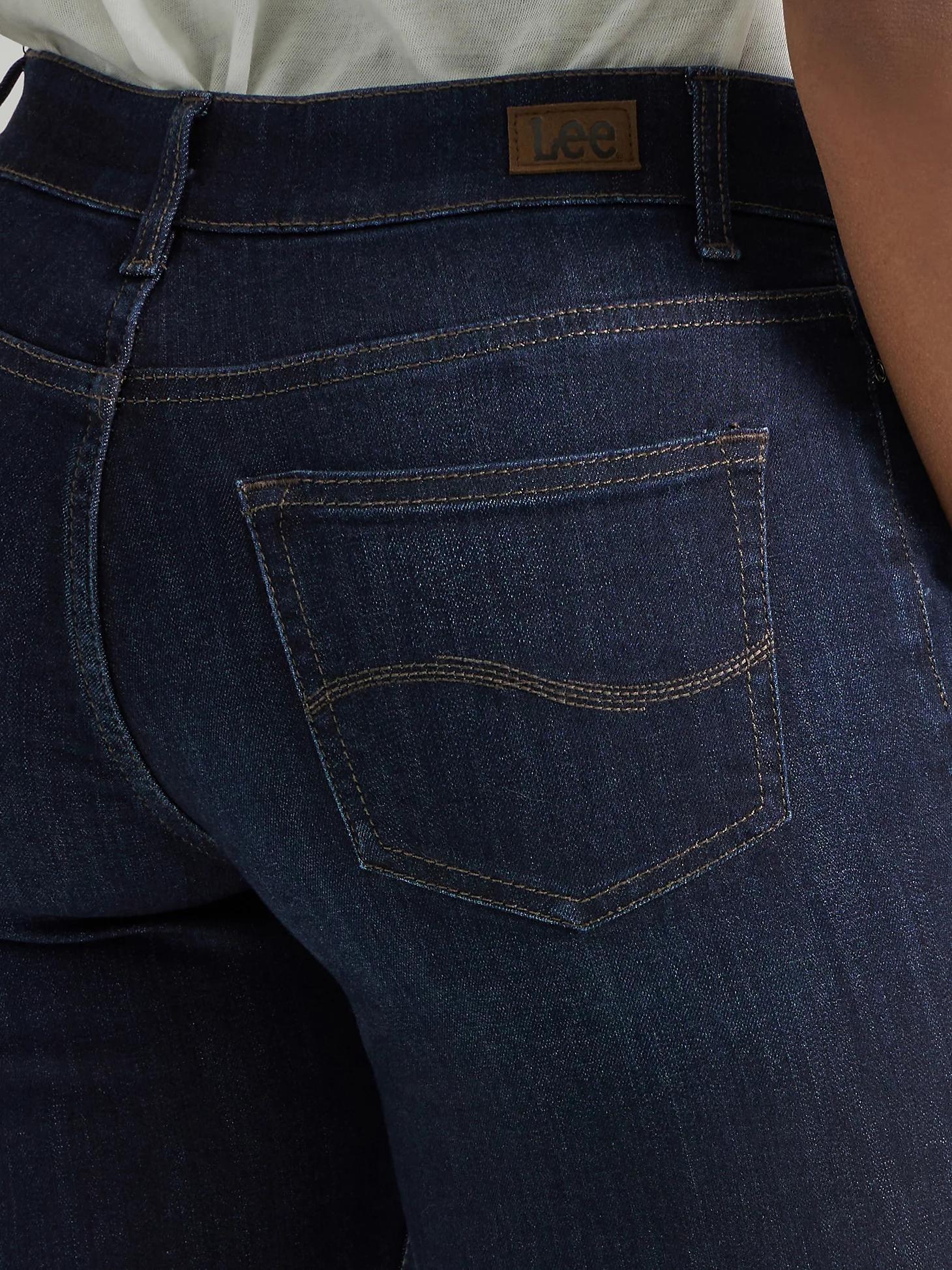 Women's Ultra Lux Comfort with Flex Motion Straight Jean (Petite) | Women's Jeans | Lee® Product Image