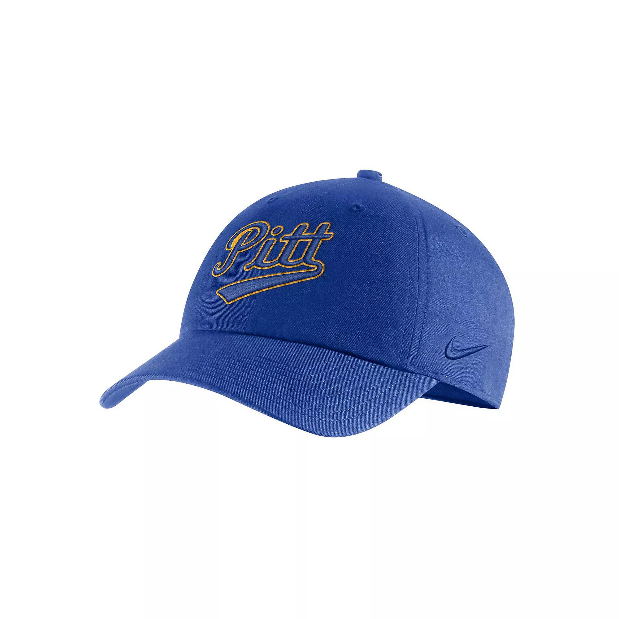 Men's Nike Royal Pitt Panthers Heritage86 Logo Adjustable Hat, Blue Product Image