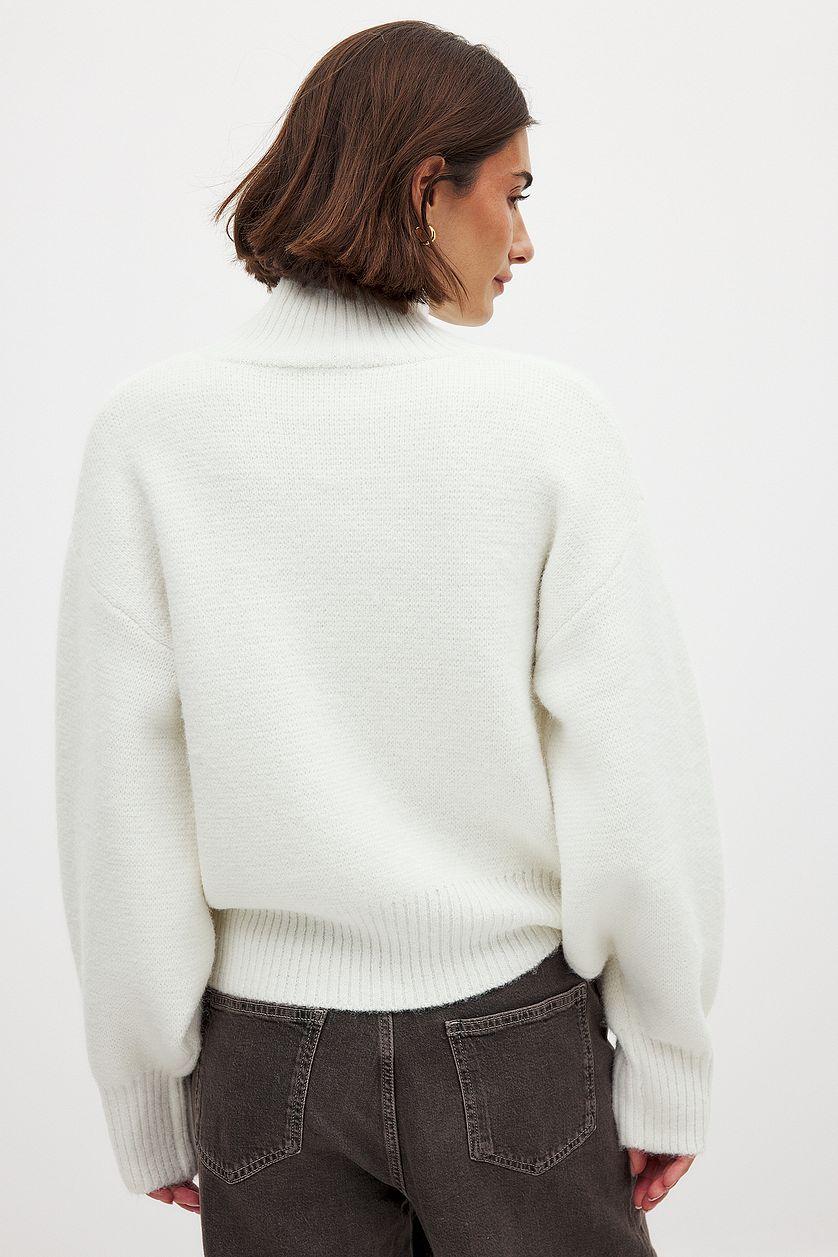 Knitted Turtle Neck Sweater Product Image