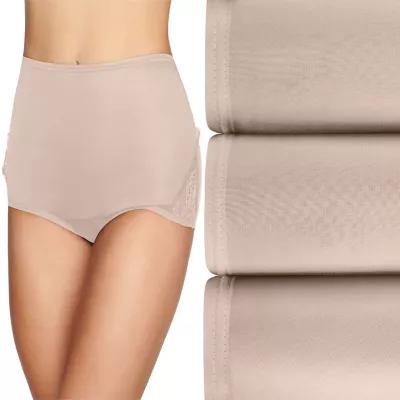 Vanity Fair® Lace Nouveau Nylon 3 Pack Brief Panty - 13011 Product Image