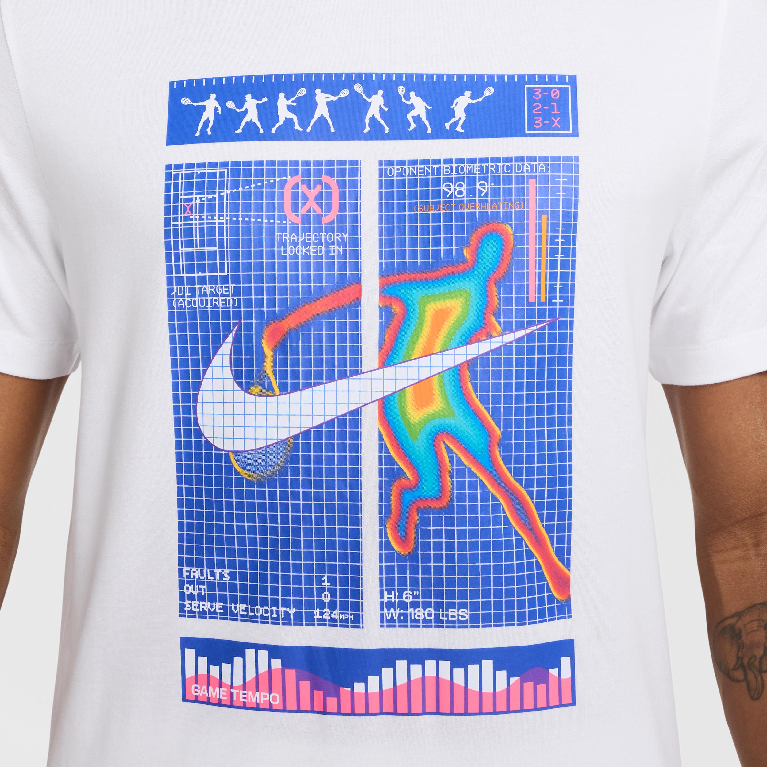 NikeCourt Men's Dri-FIT Tennis T-Shirt Product Image