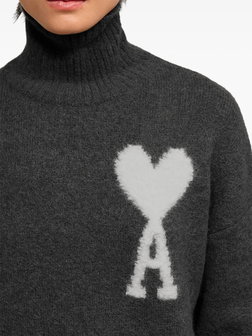 Ami de Coeur funnel neck sweatshirt Product Image