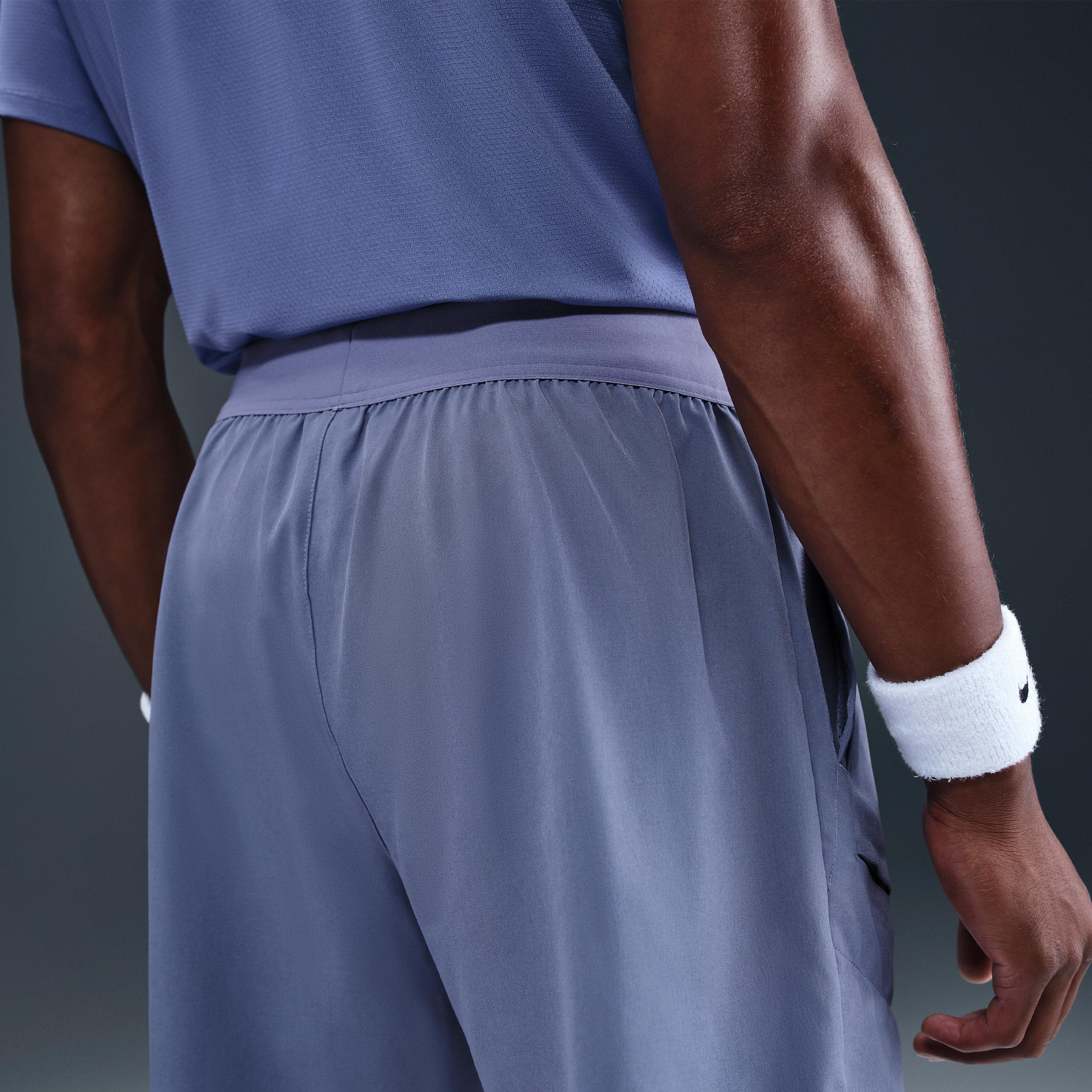 Nike Mens Court Advantage Dri-FIT 6 Tennis Shorts | FZ6913-499 Product Image