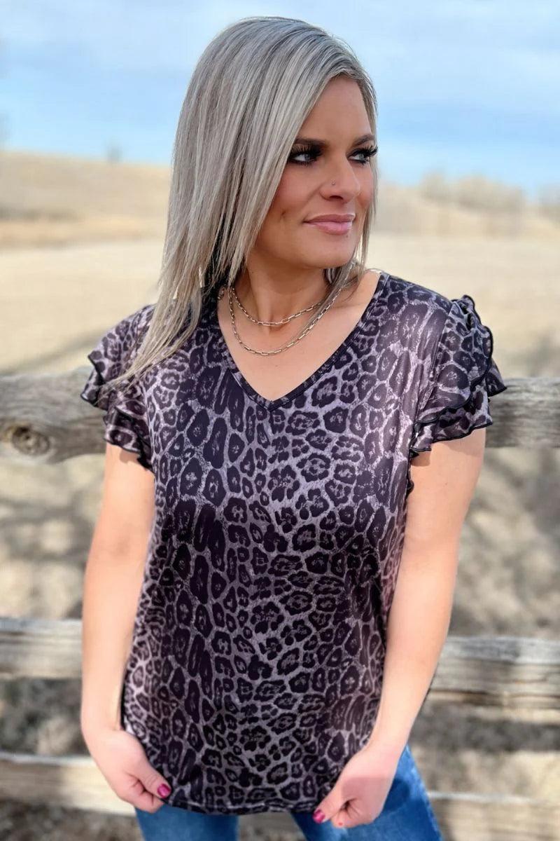 The Night Leopard Top Product Image